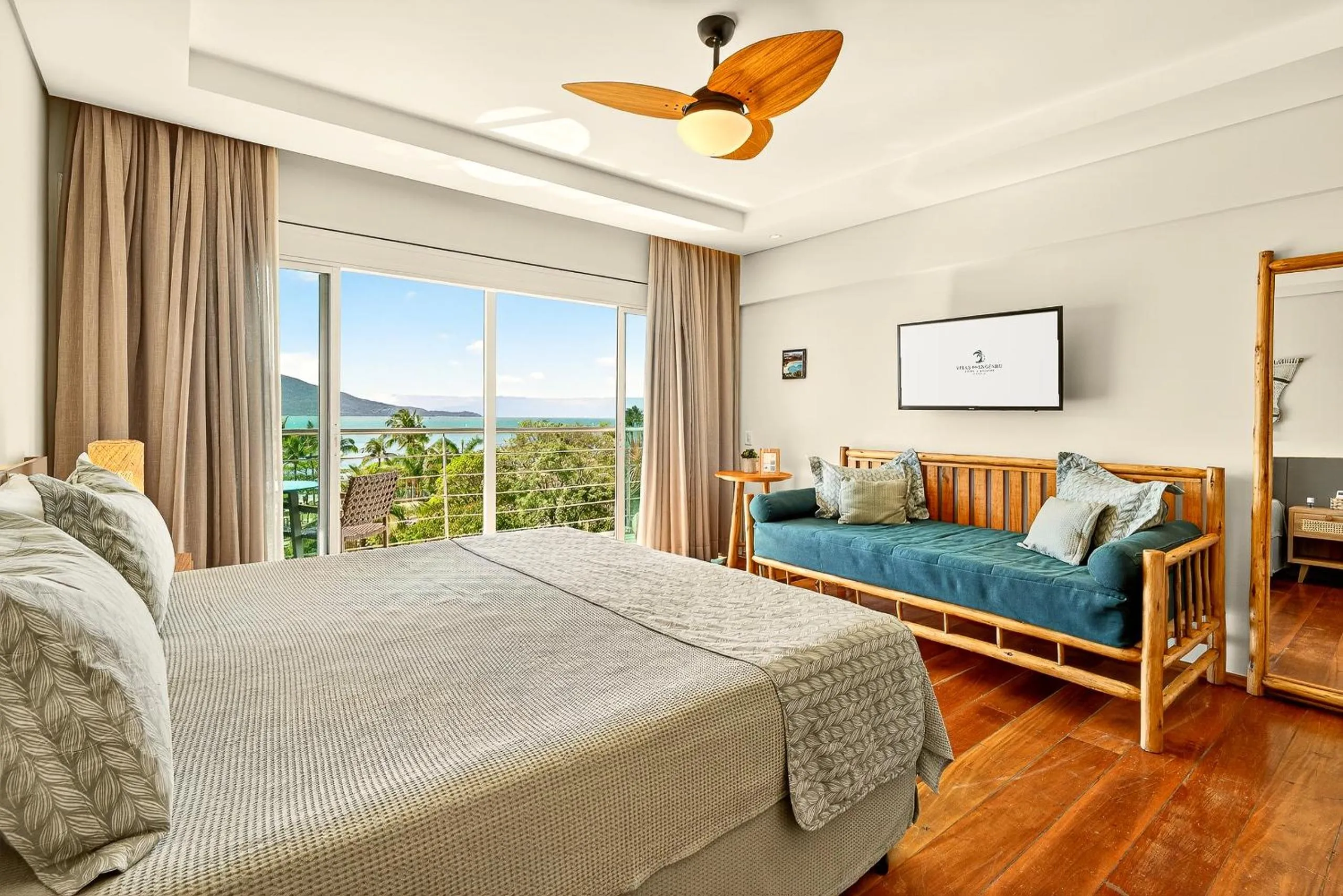 Bed in Hotel Velas do Engenho