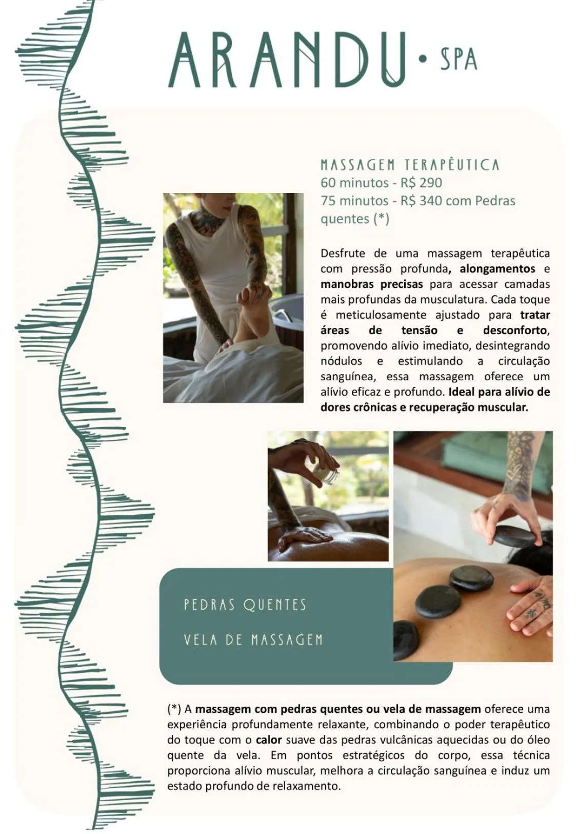 Massage in Hotel Velas do Engenho