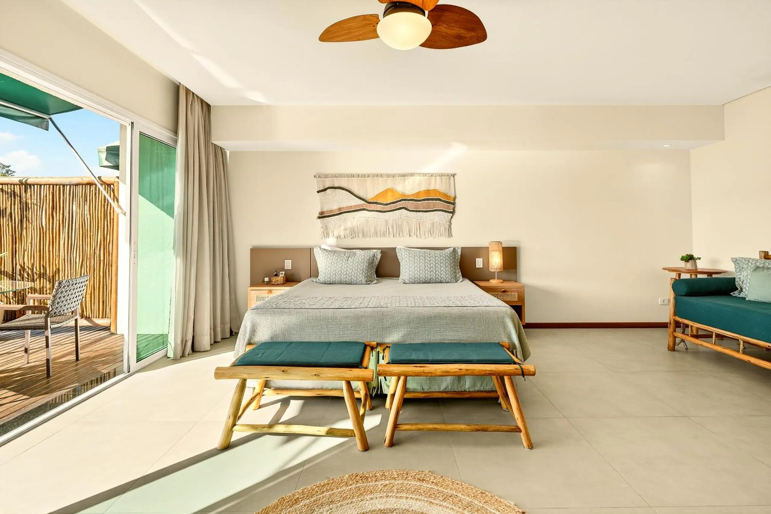 Bed in Hotel Velas do Engenho