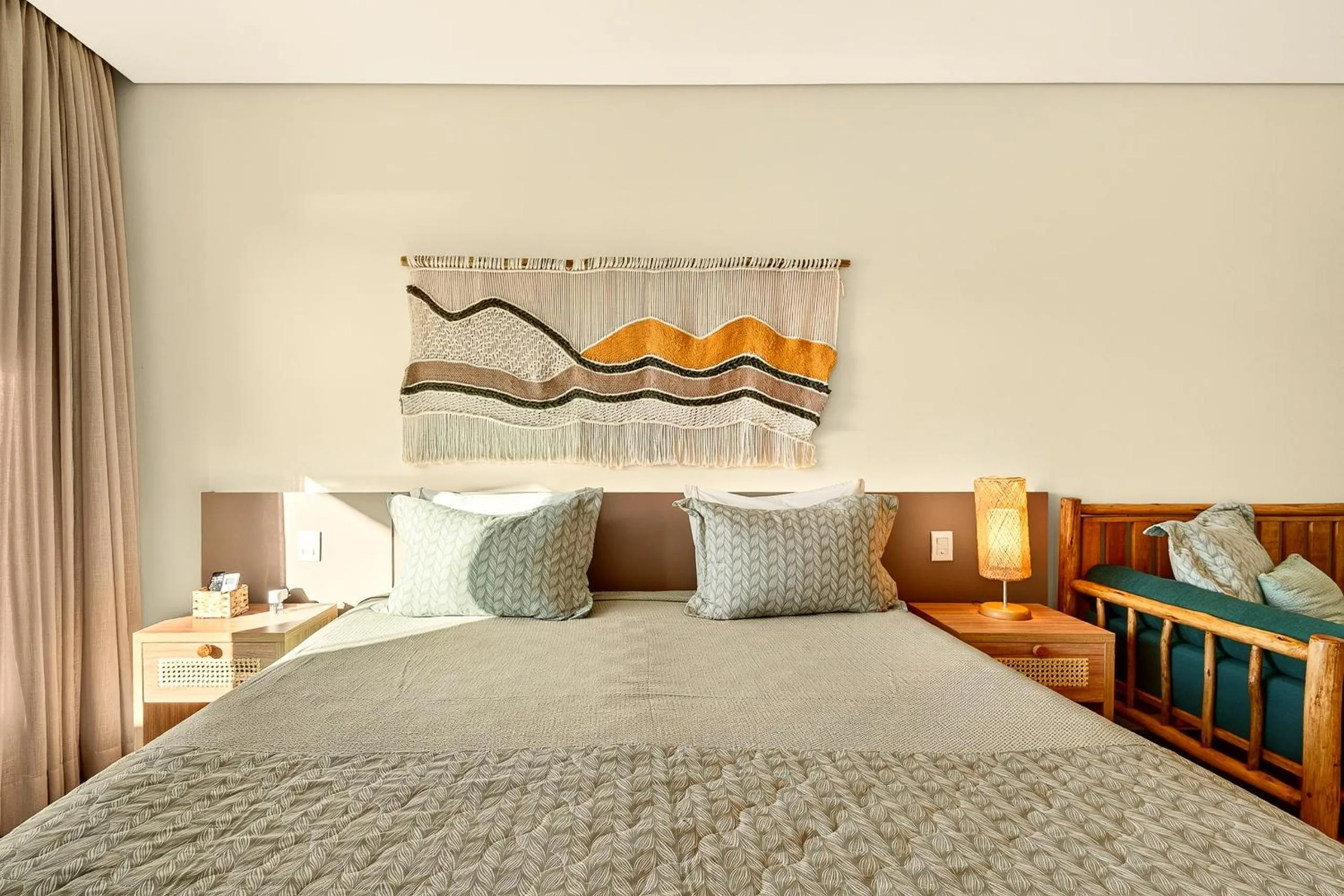 Bed in Hotel Velas do Engenho