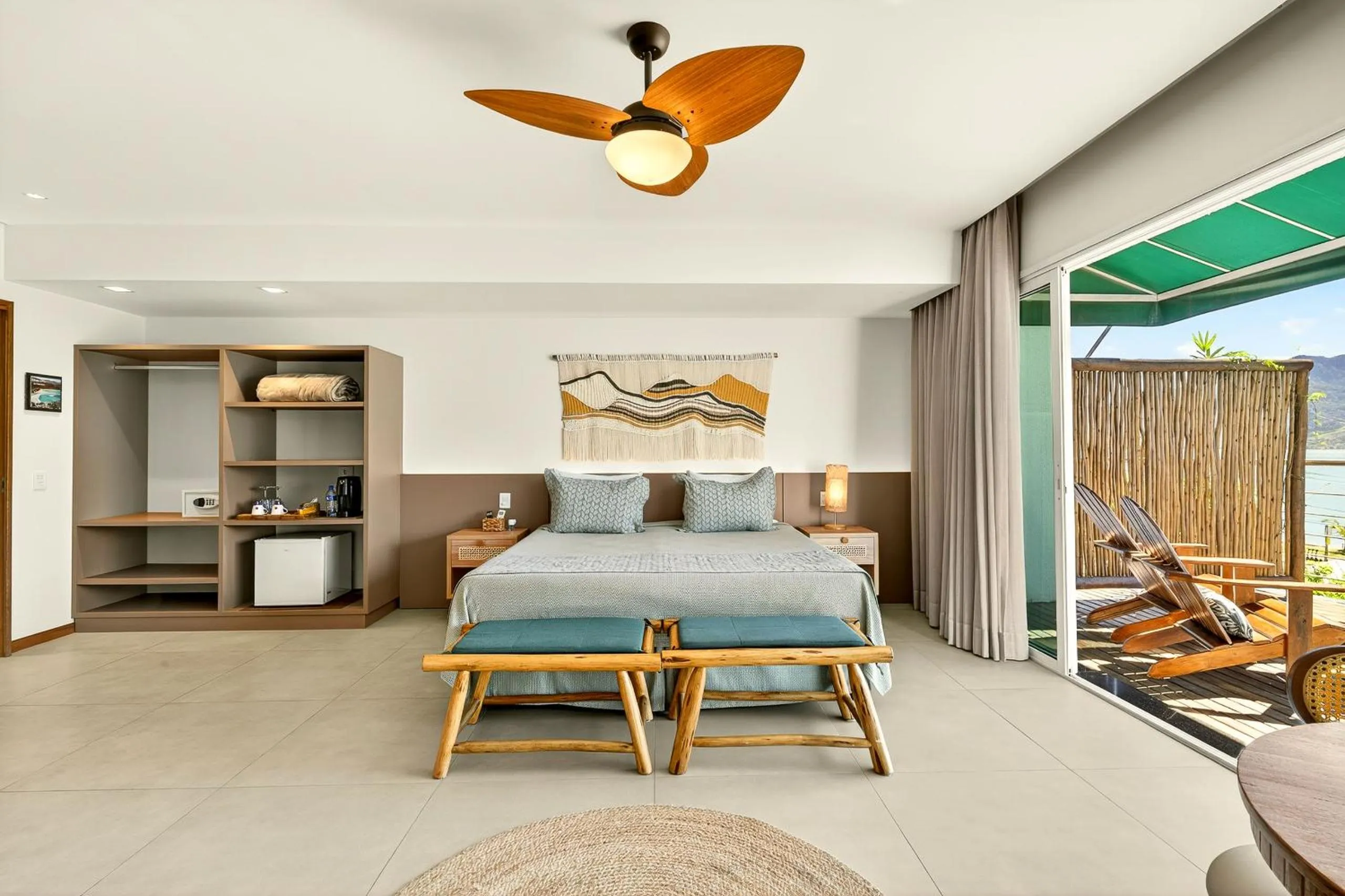 Bed in Hotel Velas do Engenho