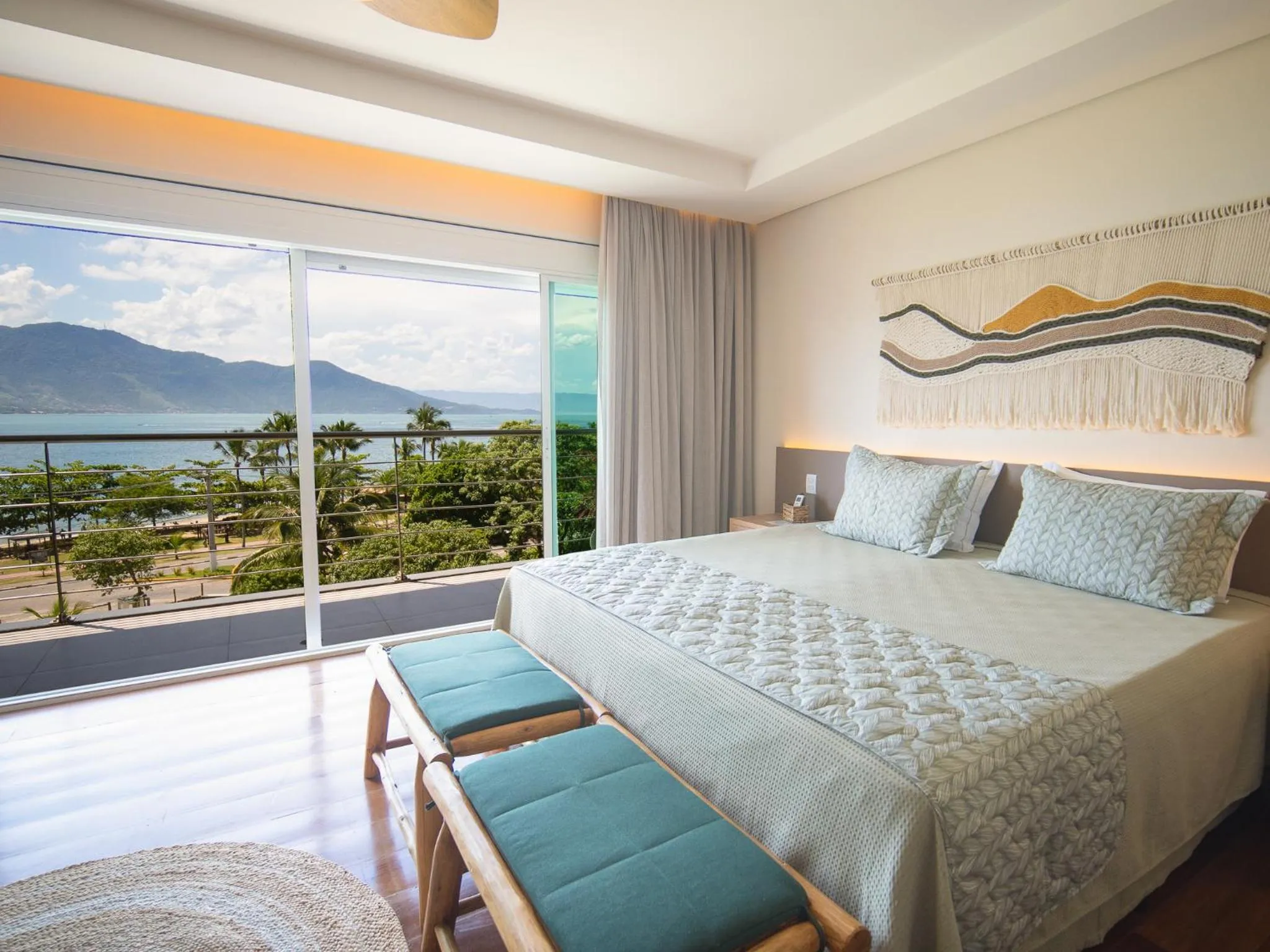 View (from property/room), Bed in Hotel Velas do Engenho