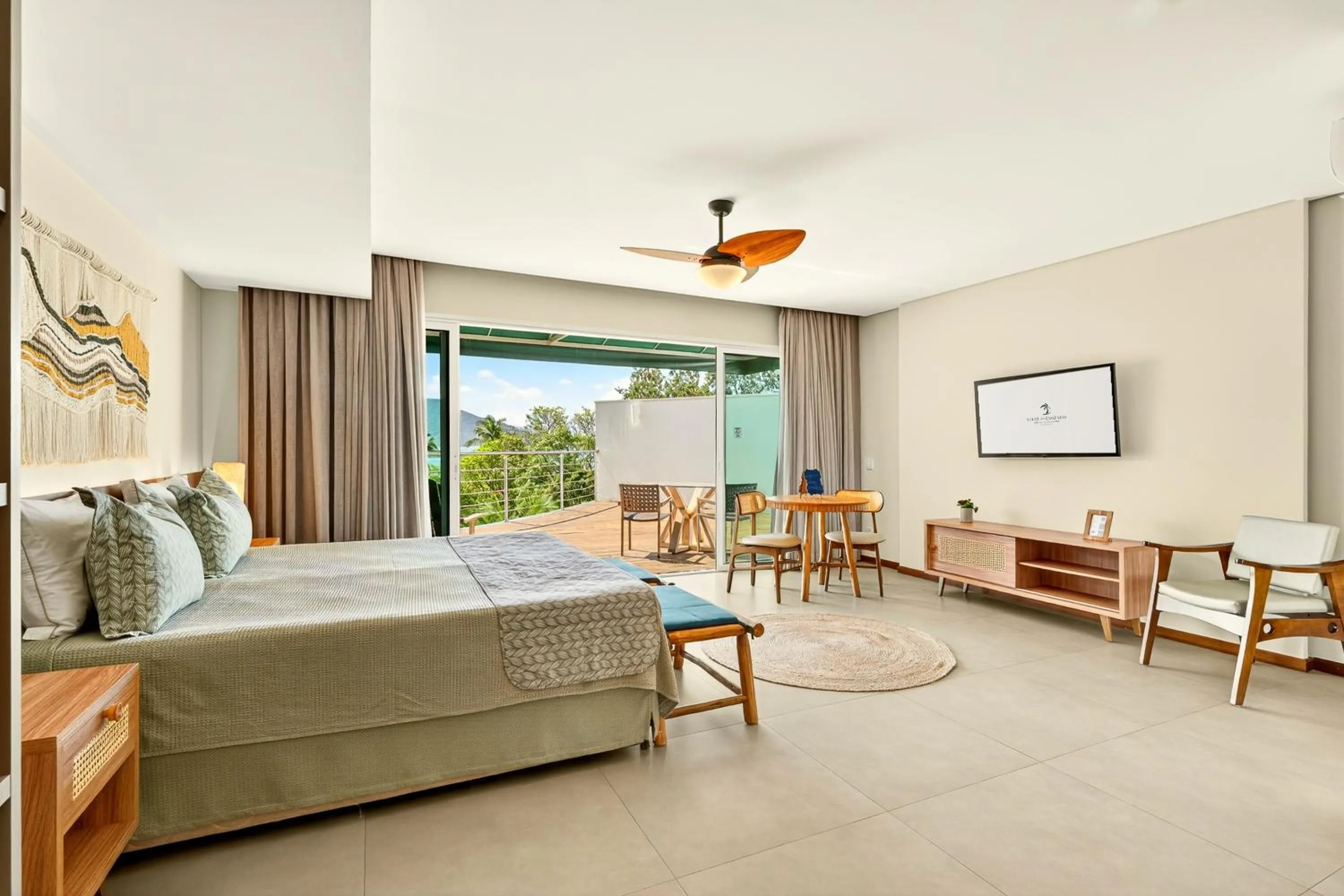 Bed in Hotel Velas do Engenho