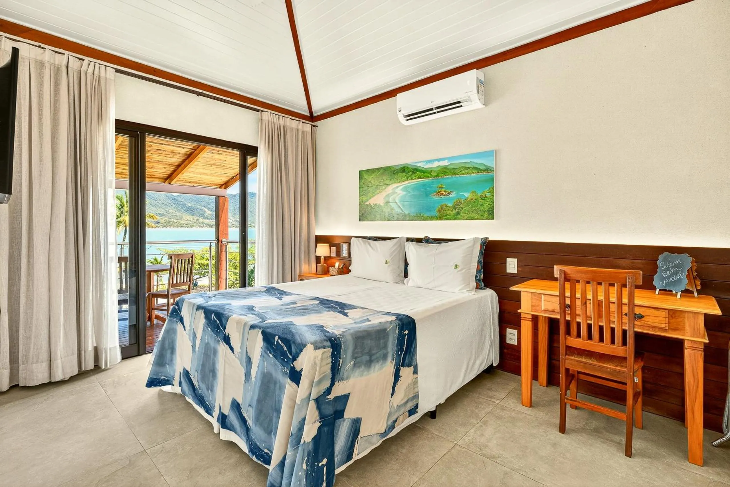 Bed in Hotel Velas do Engenho