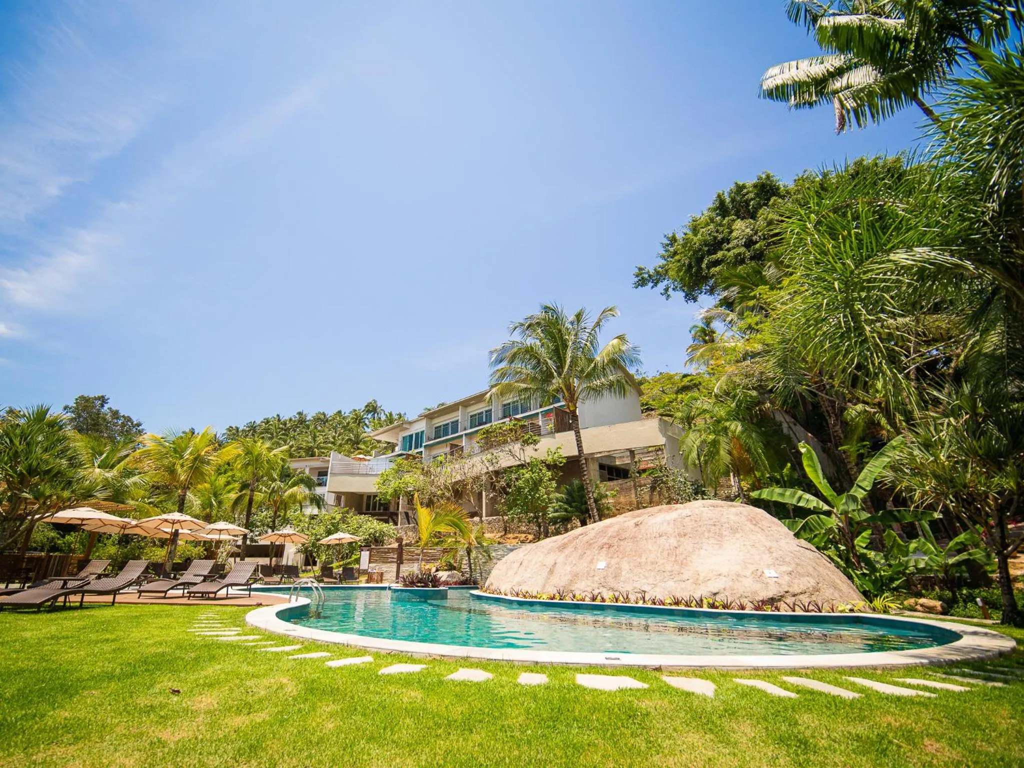 Garden view in Hotel Velas do Engenho