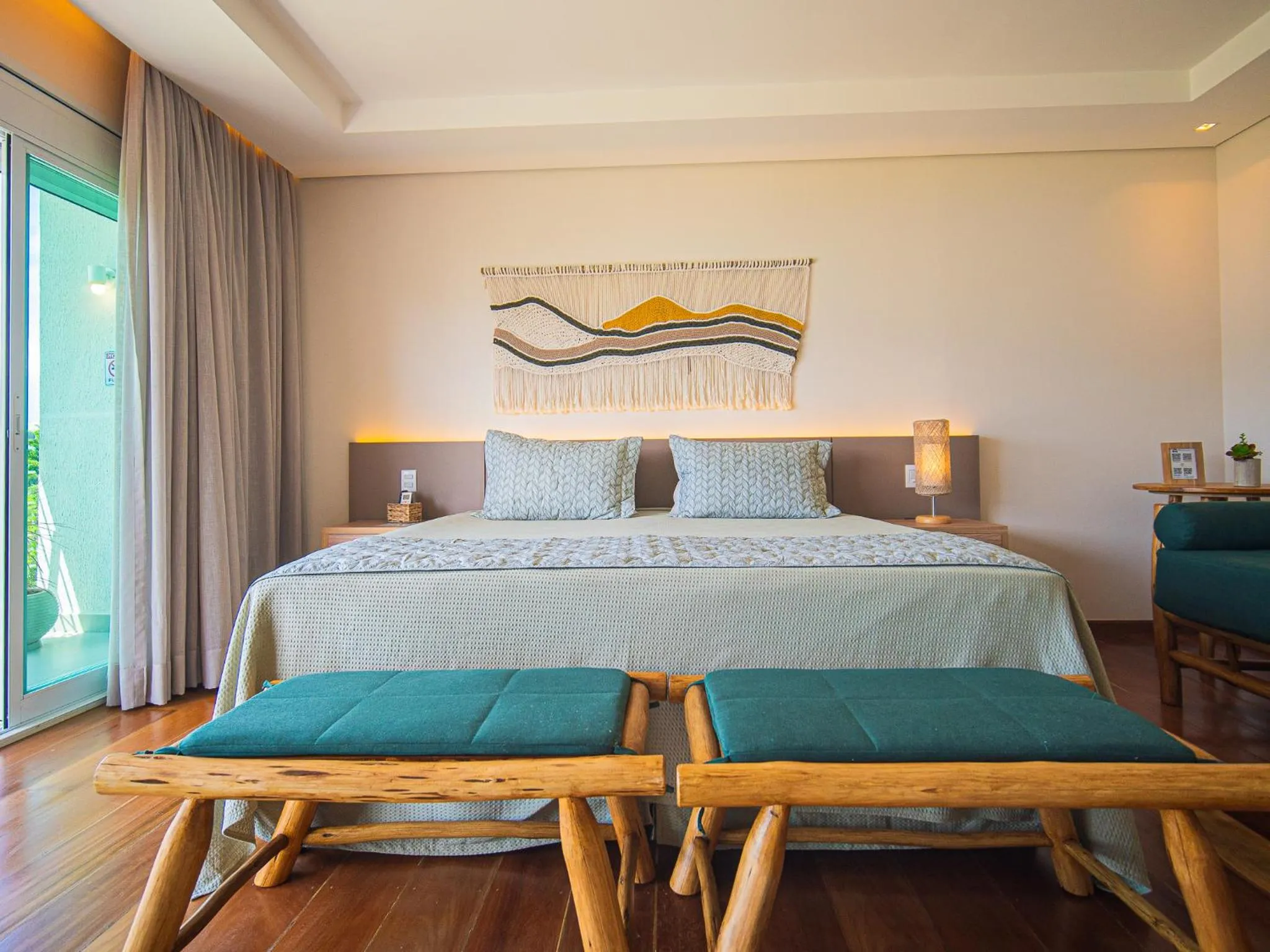 Bed in Hotel Velas do Engenho