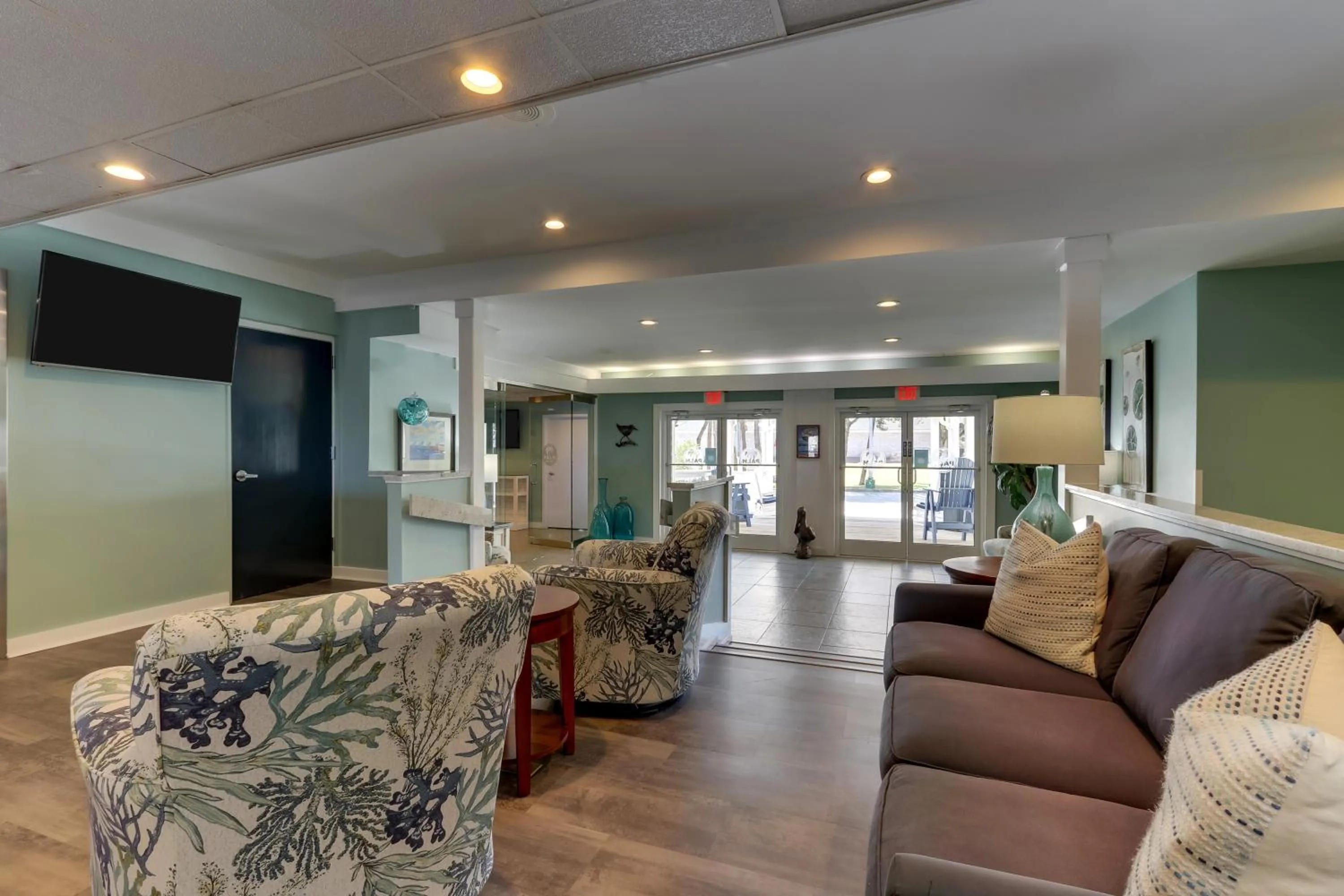 Lobby or reception in Palm Suites