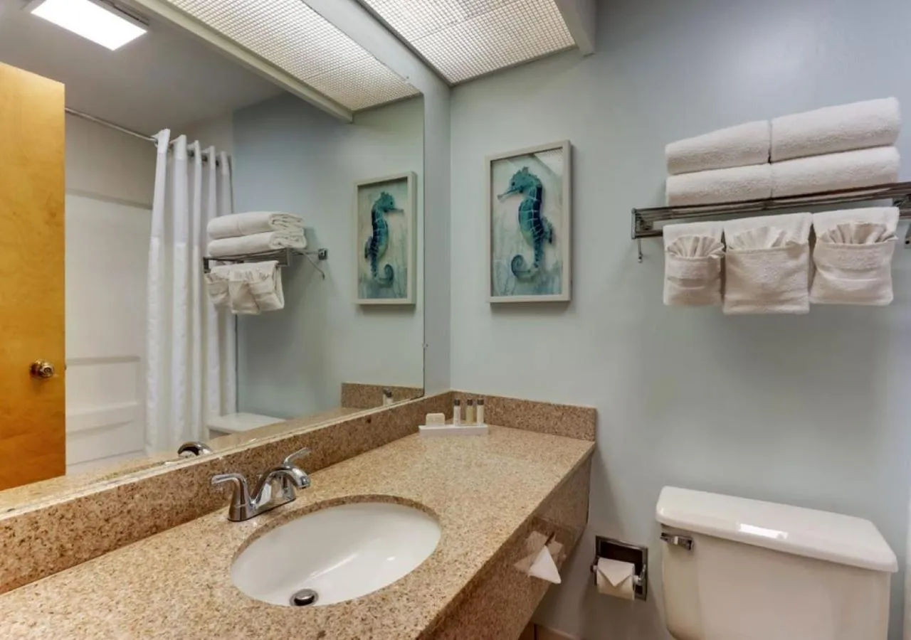 Bathroom in Palm Suites