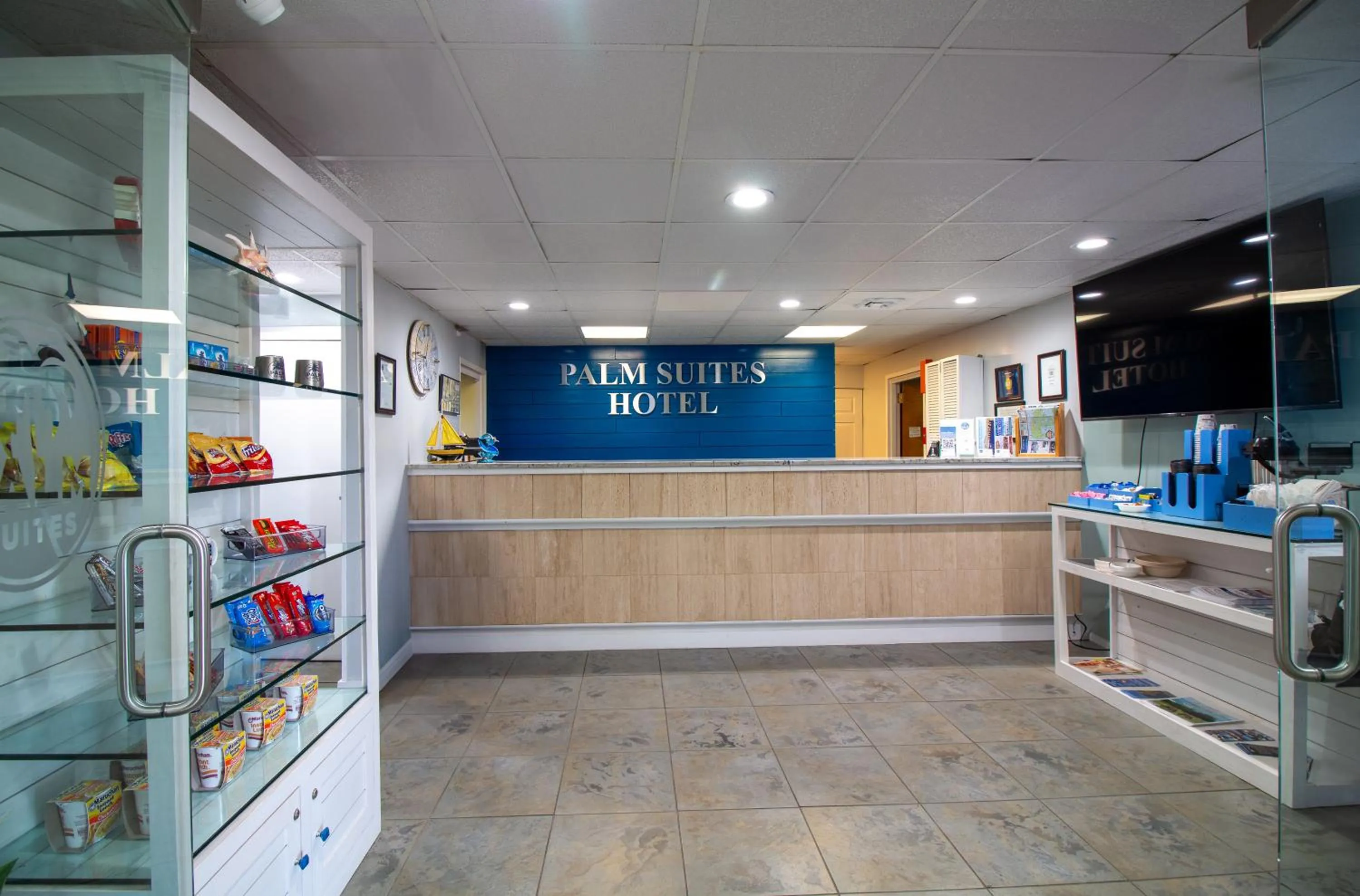 Lobby or reception in Palm Suites