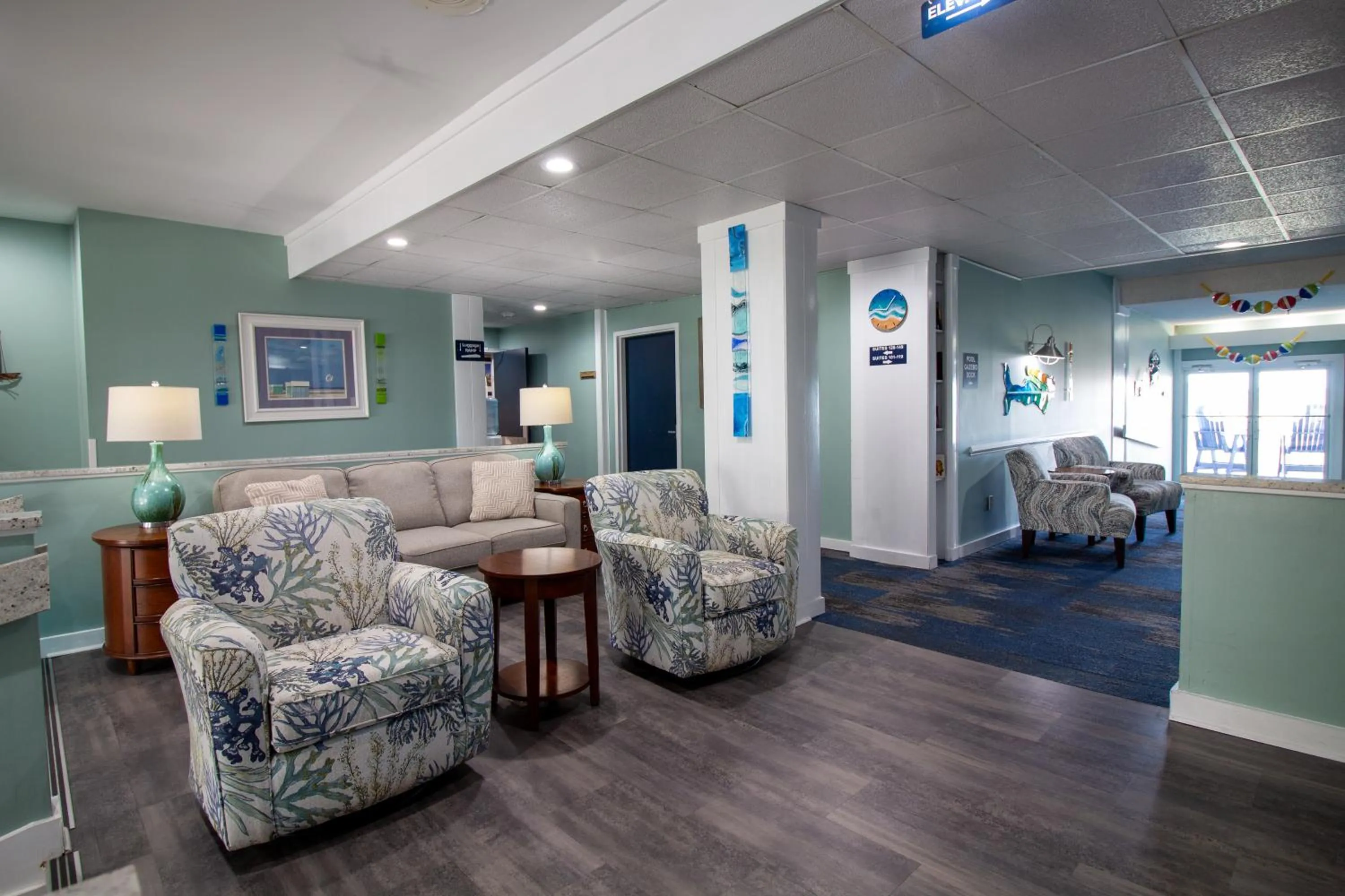 Lobby or reception in Palm Suites