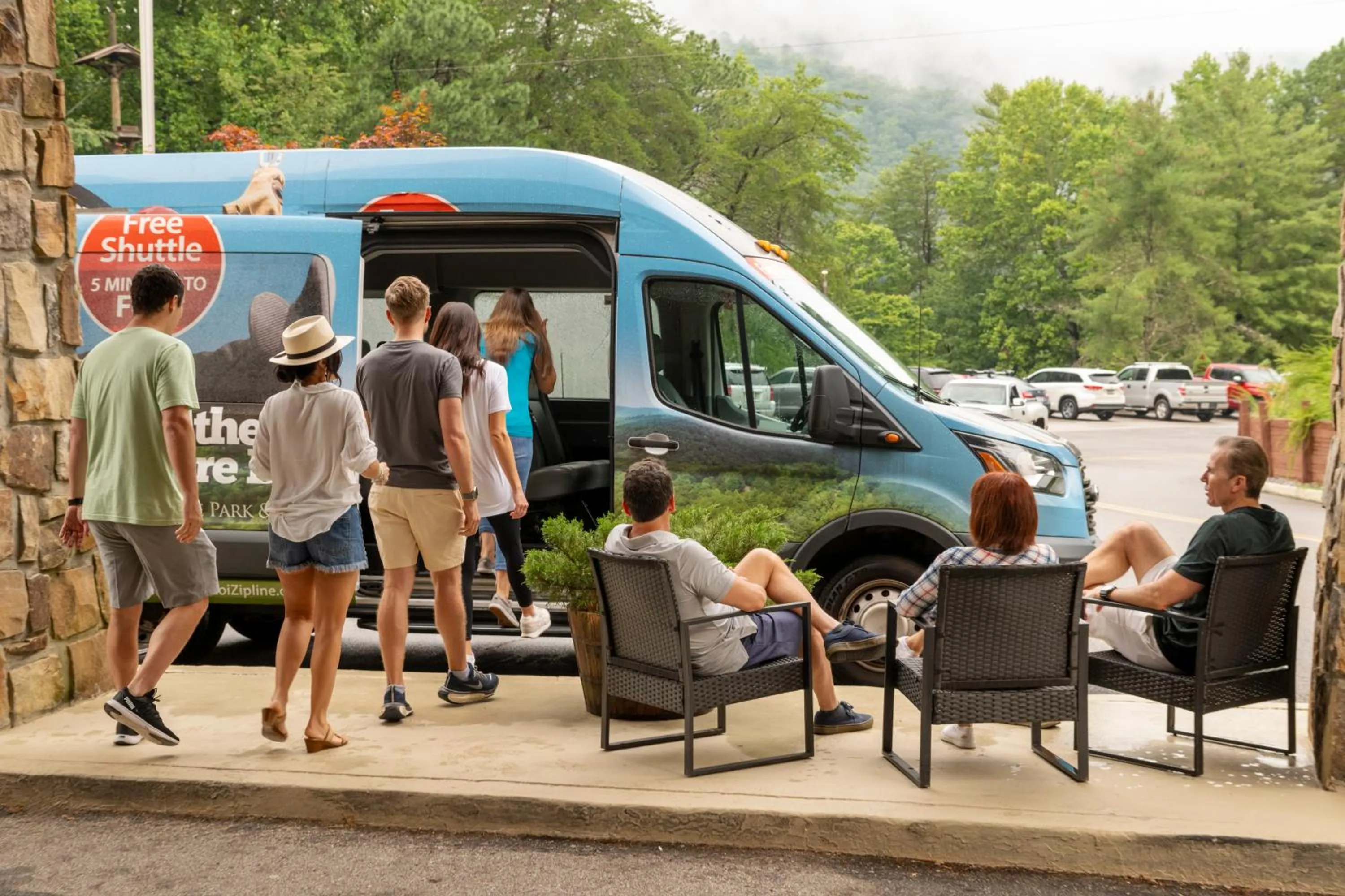 shuttle in Unicoi State Park & Lodge