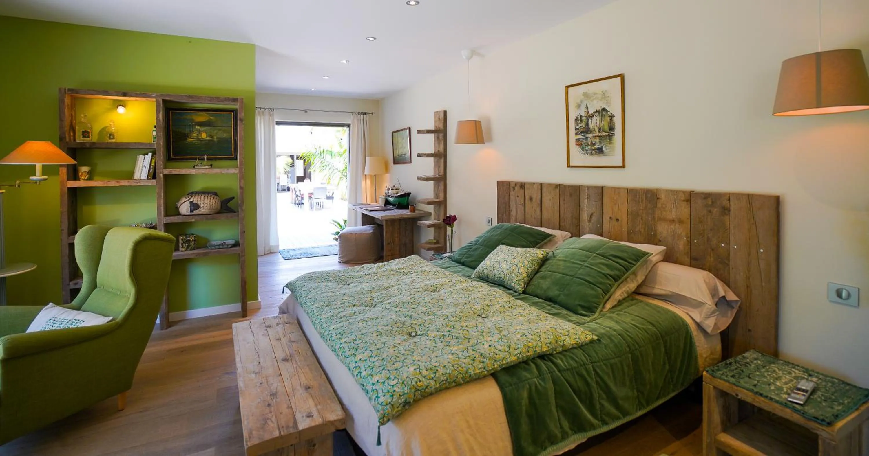 Bedroom in villa Sant-Anna