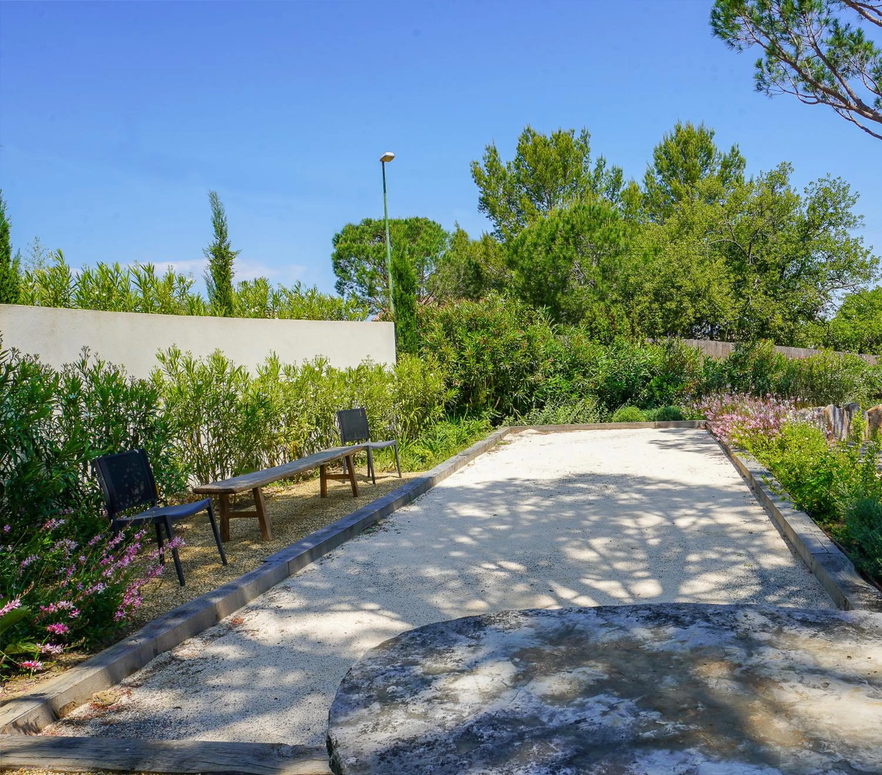 Garden in villa Sant-Anna