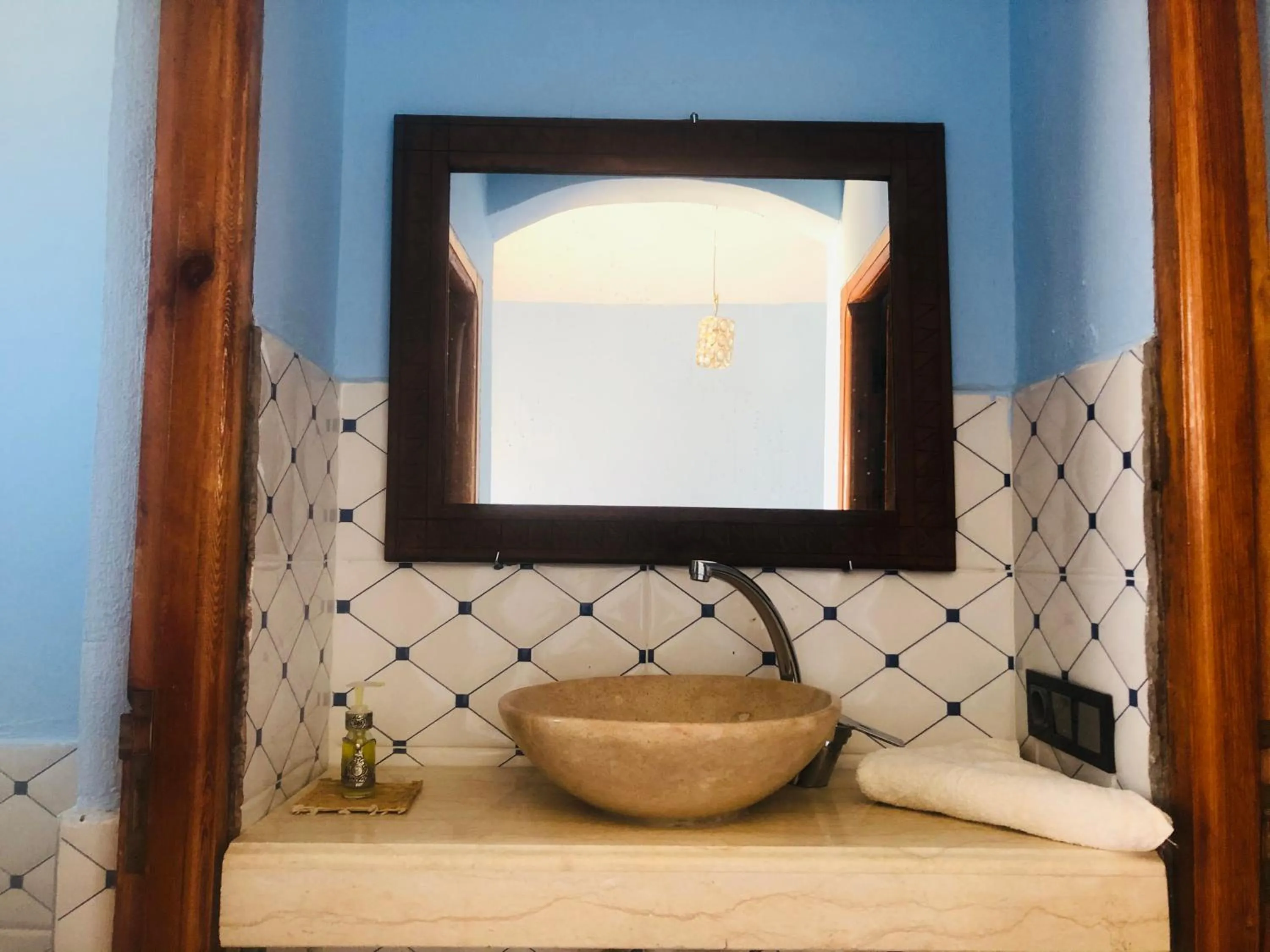 Bathroom in Riad Hotel Les Flamants