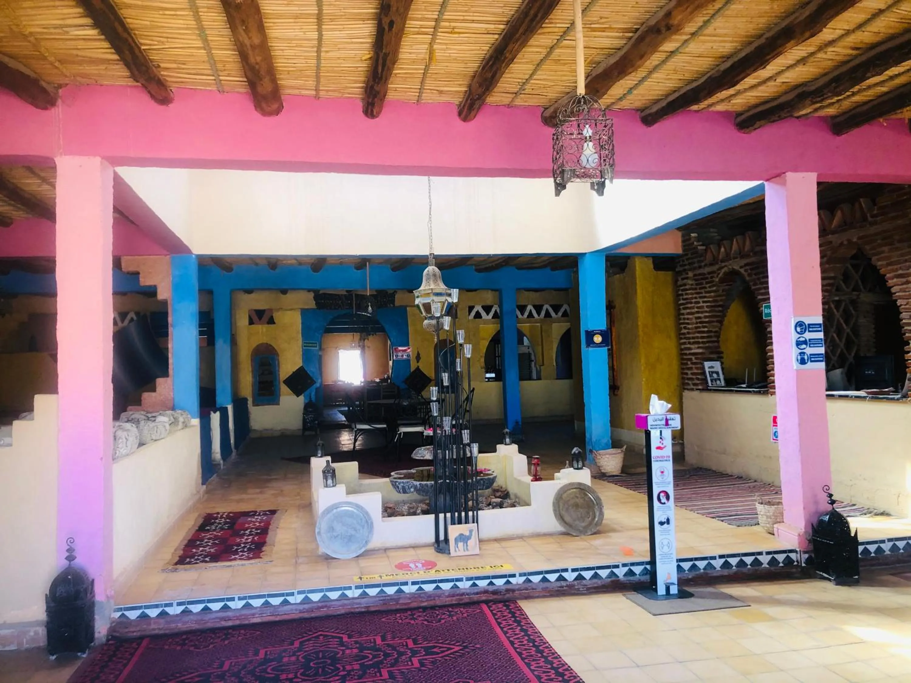 Restaurant/places to eat in Riad Hotel Les Flamants