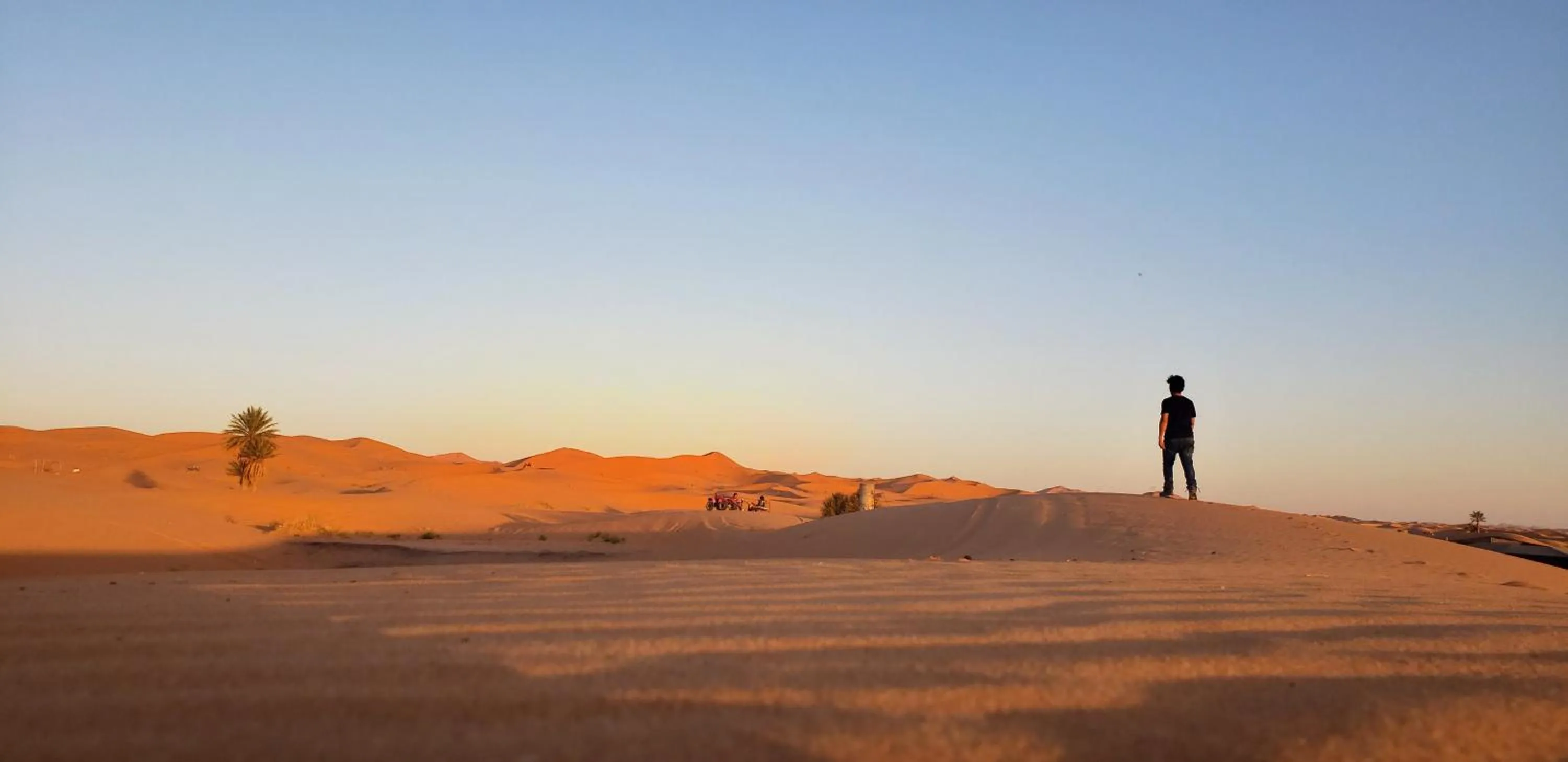 Sunrise in Riad Hotel Les Flamants