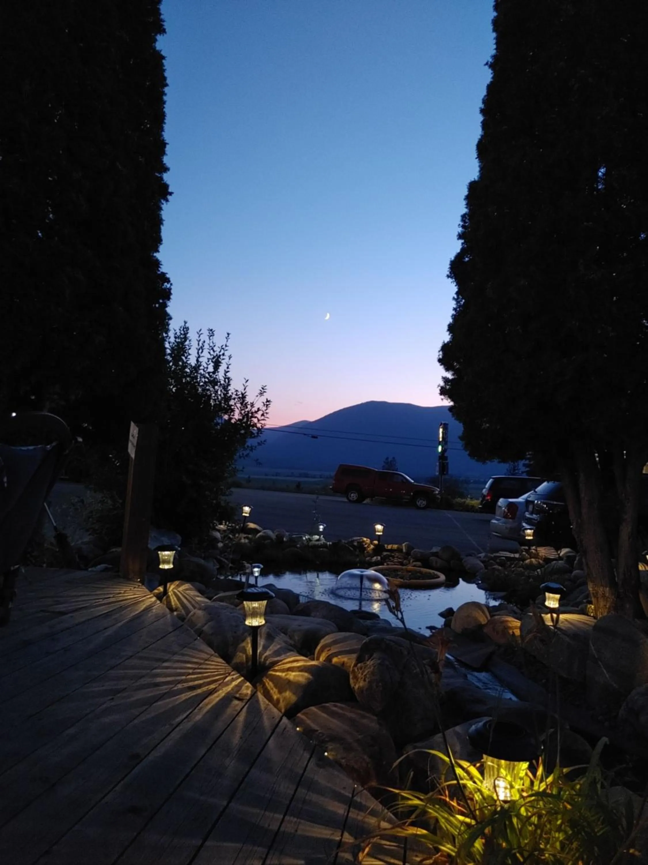 Patio in Magnuson Hotel Creston