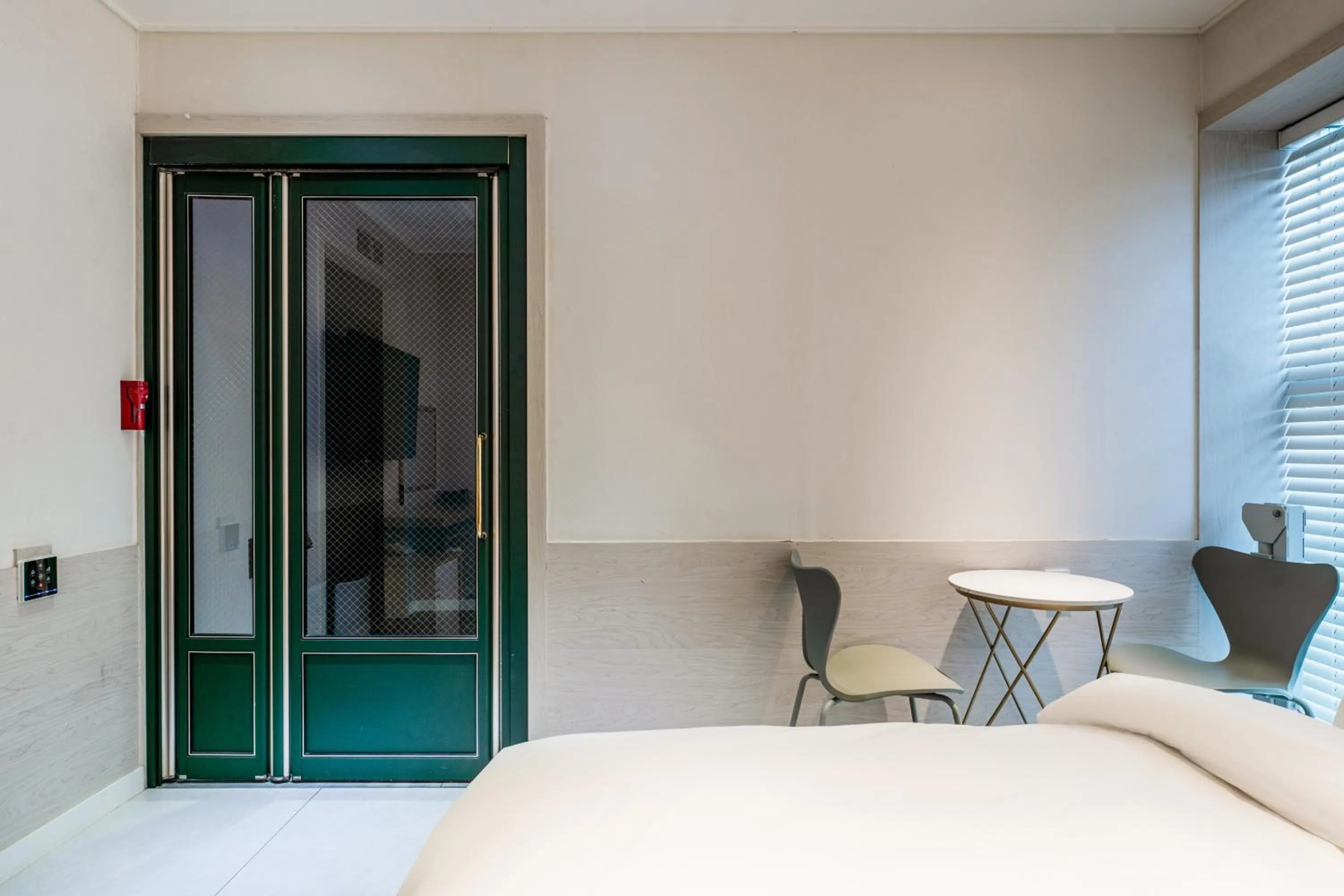 Bed in 오션스테이 호텔