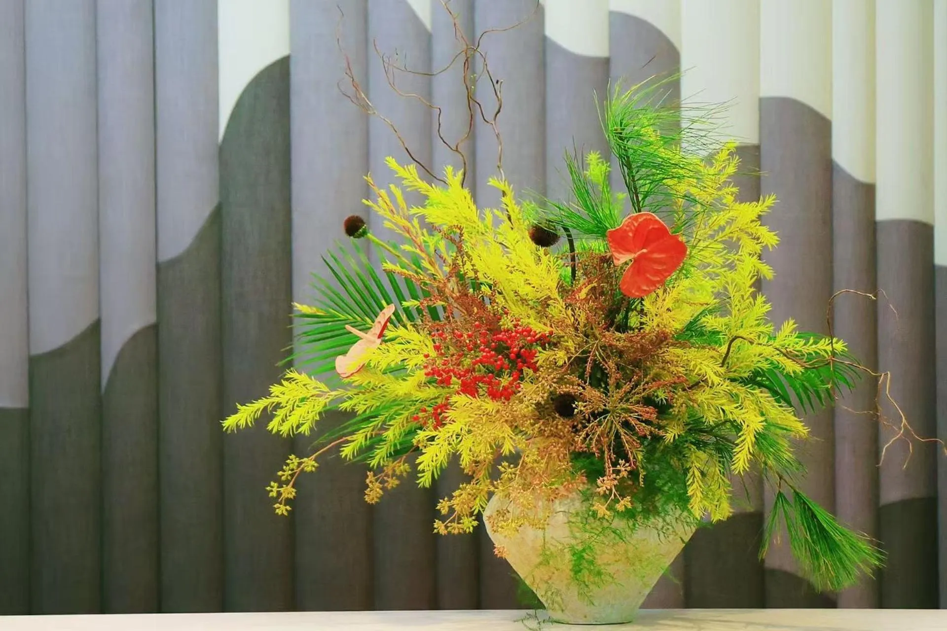 Decorative detail in Atour Hotel Hangzhou West Lake