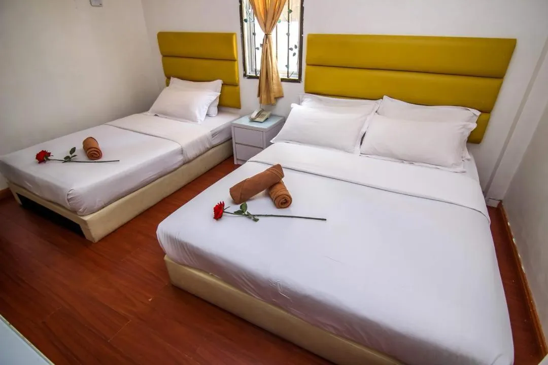Bed in Rose Cottage Hotel Bandar Seri Alam