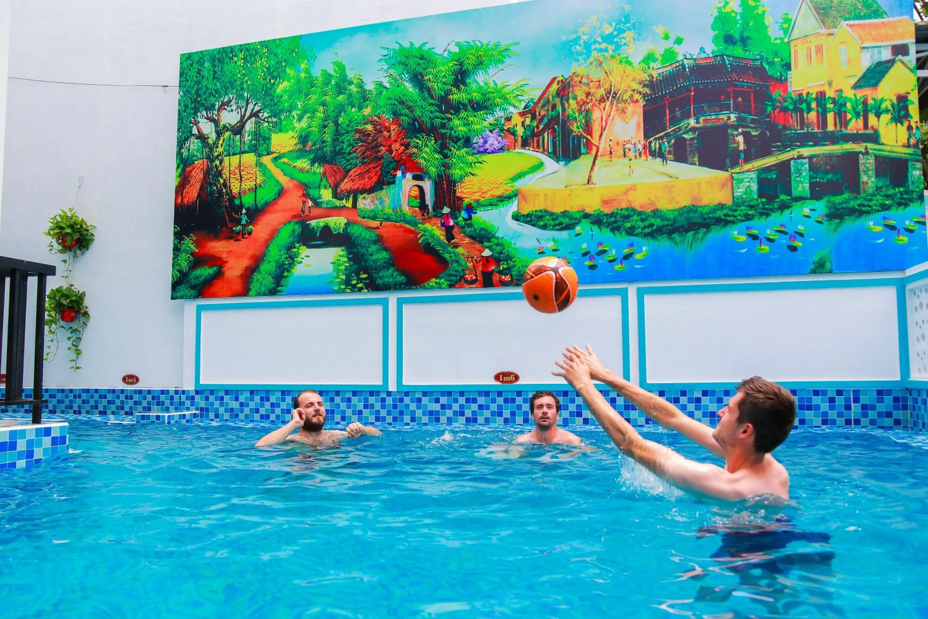 Swimming pool in Grand Holiday Hoian Villa