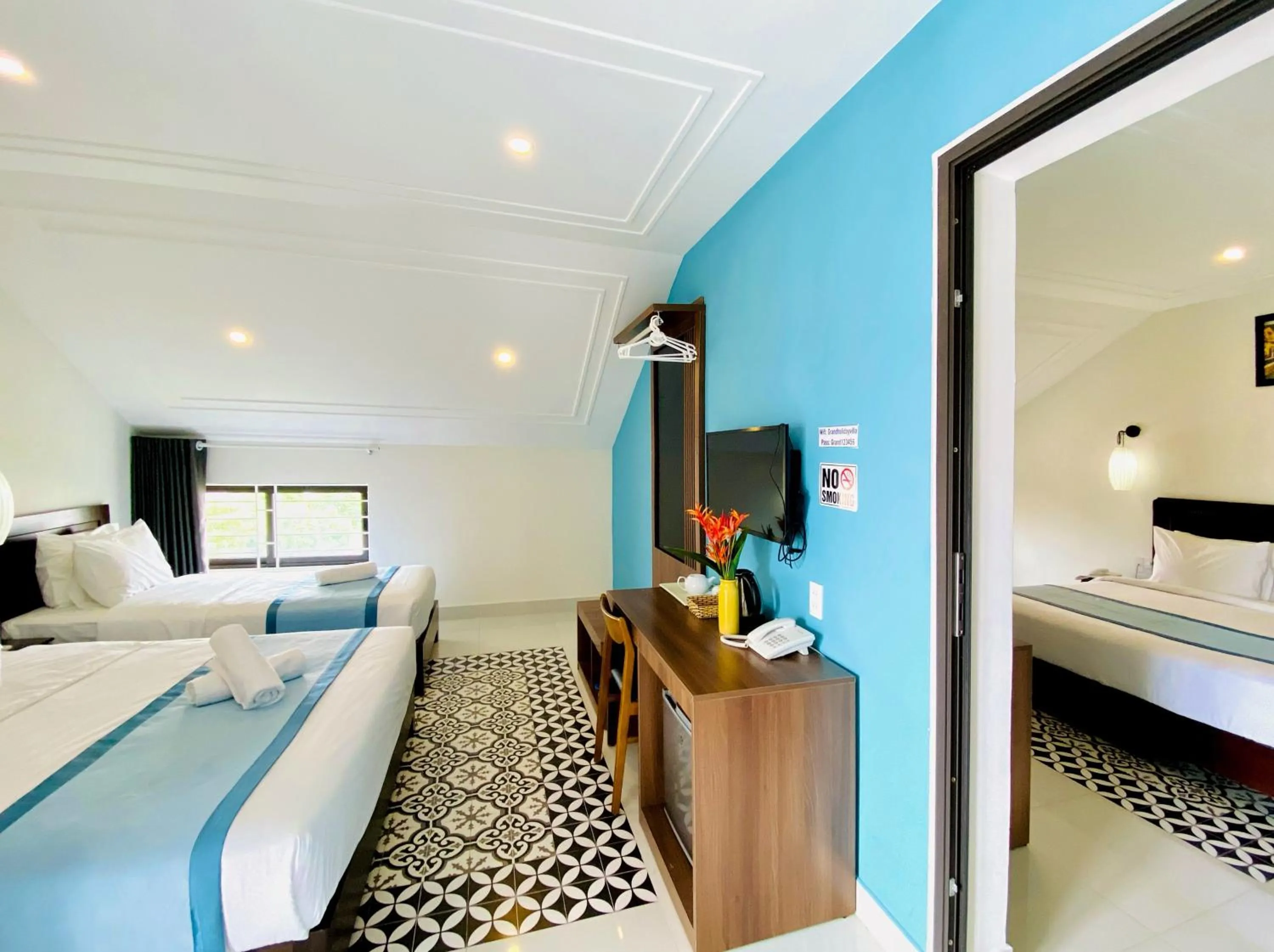 Photo of the whole room, Bed in Grand Holiday Hoian Villa