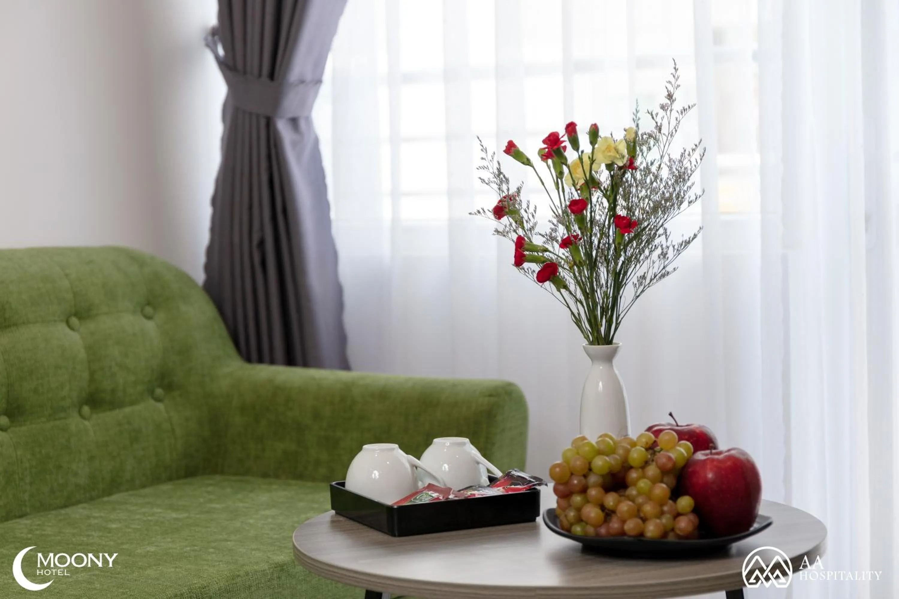 Living room in Nha Trang Moony Hotel