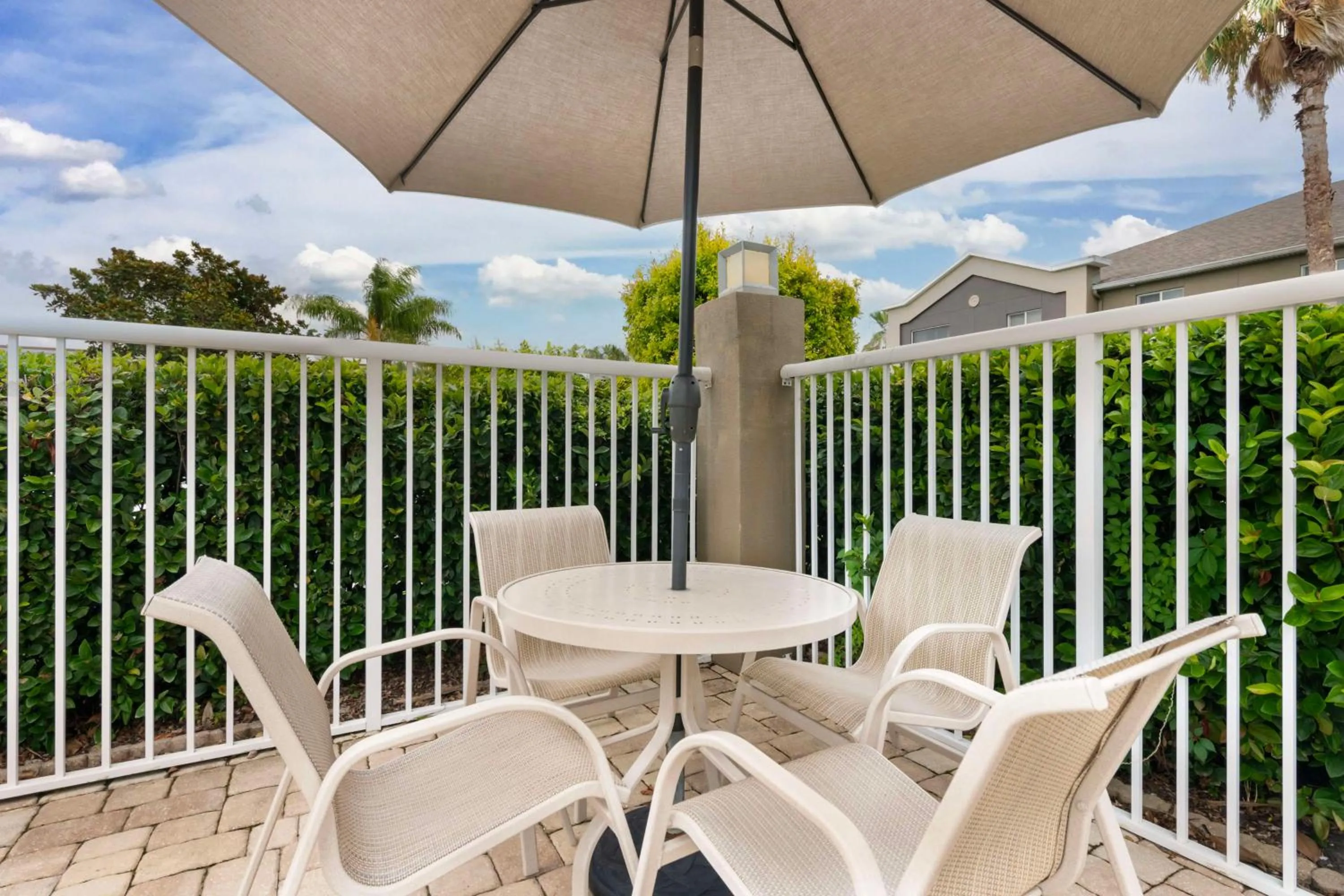 Pool view in Best Western Edgewater Inn
