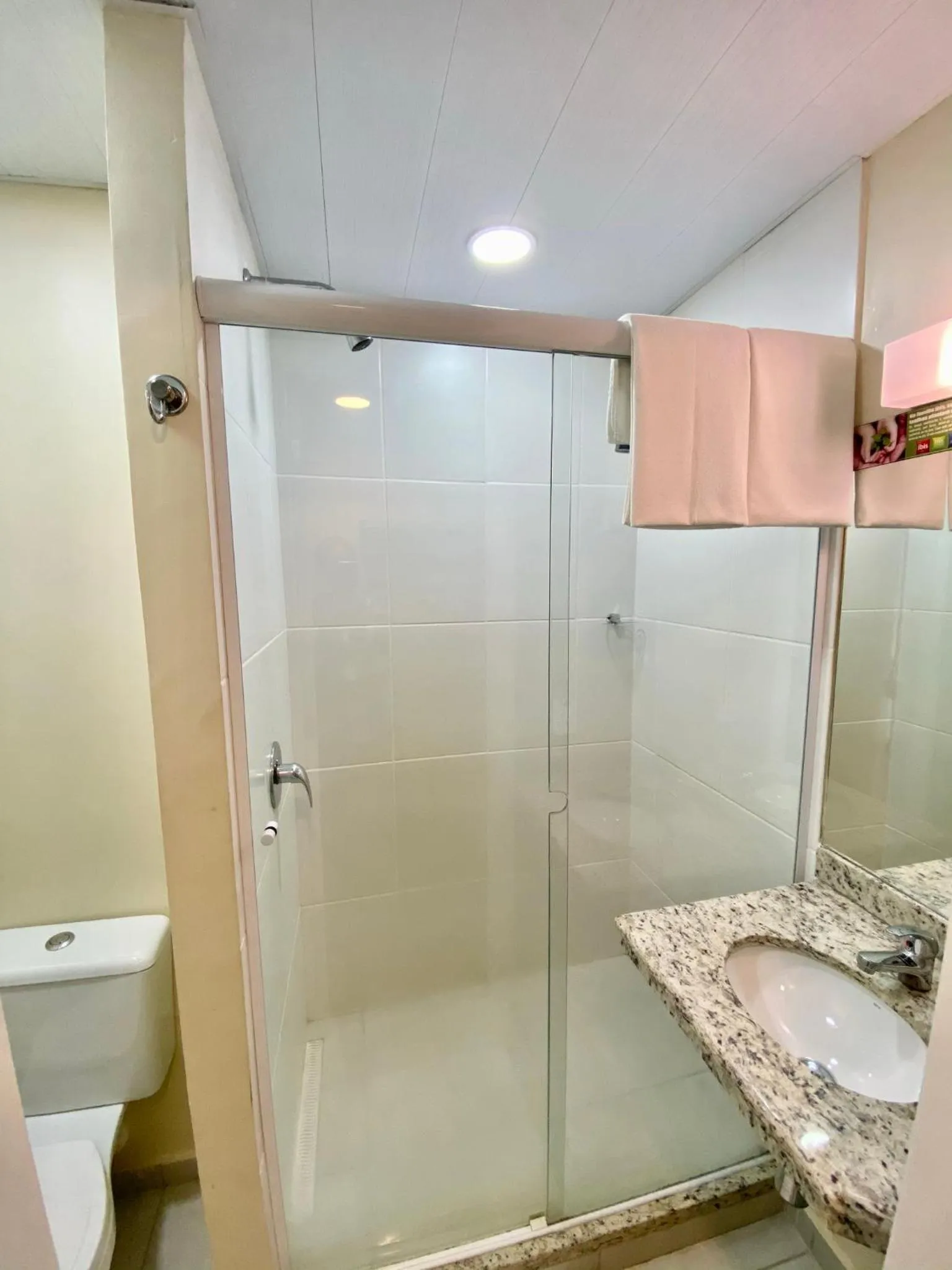 Bathroom in ibis budget Itaperuna