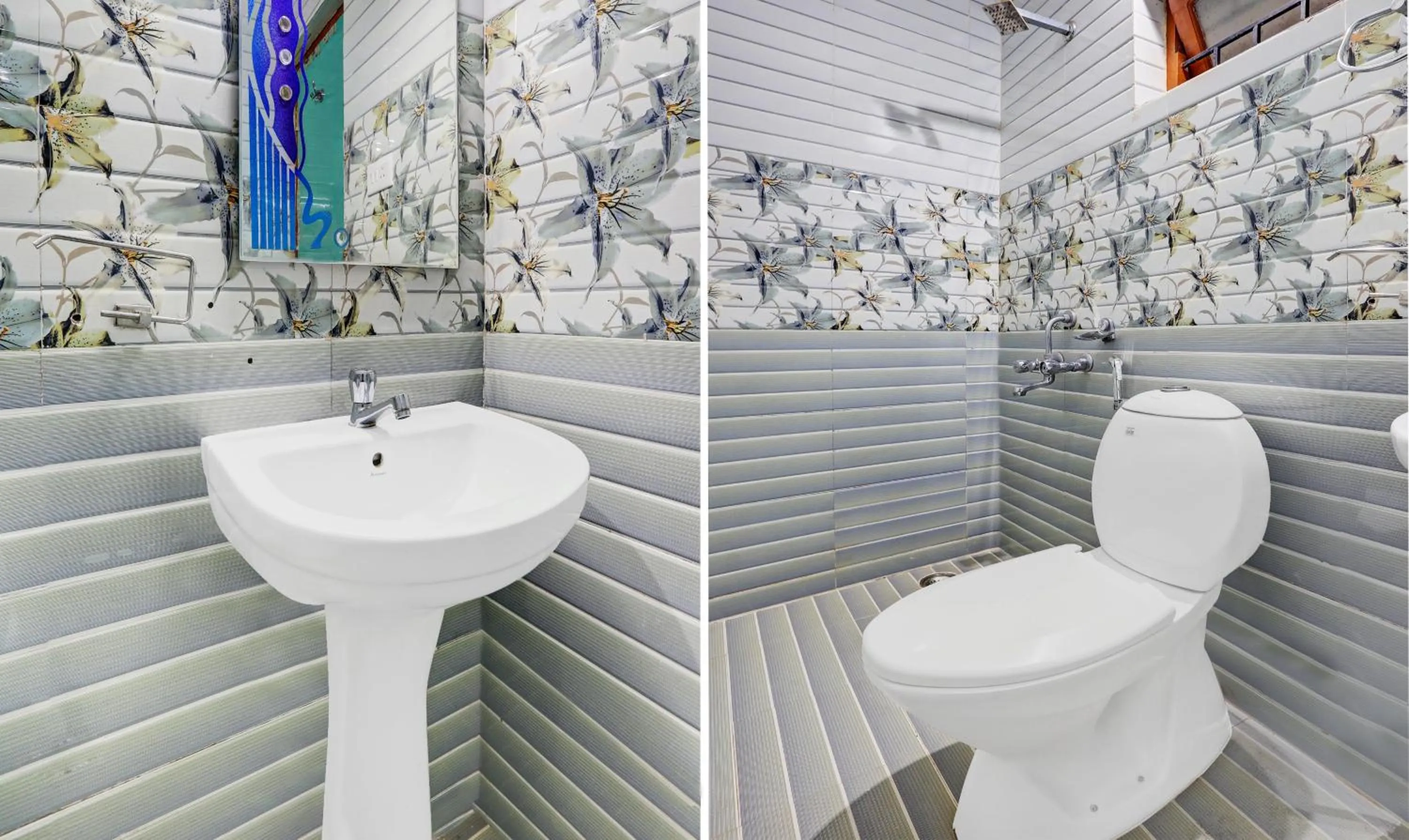 Bathroom in Itsy Hotels Rain Forest, 1 km from Rose Garden