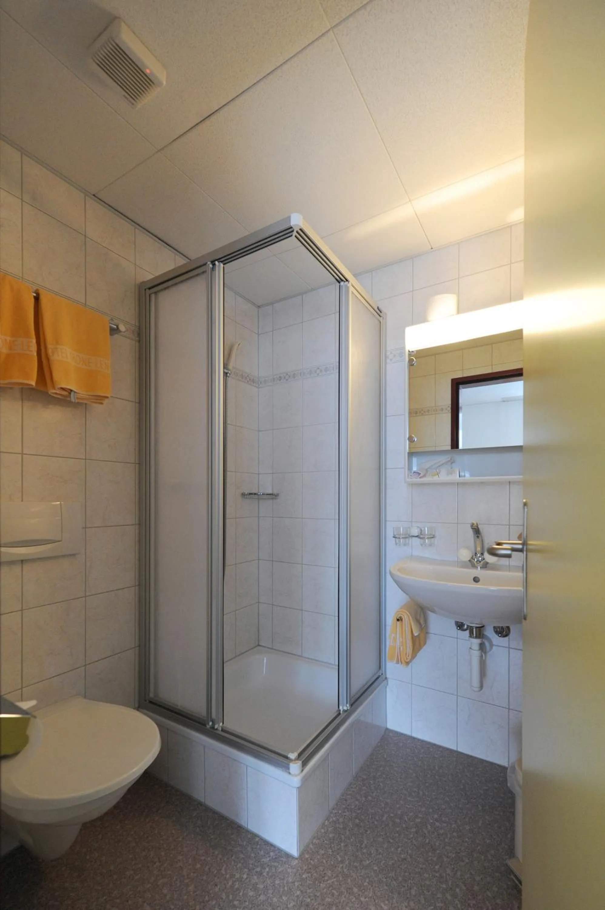 Shower in Hotel Sternen Budget