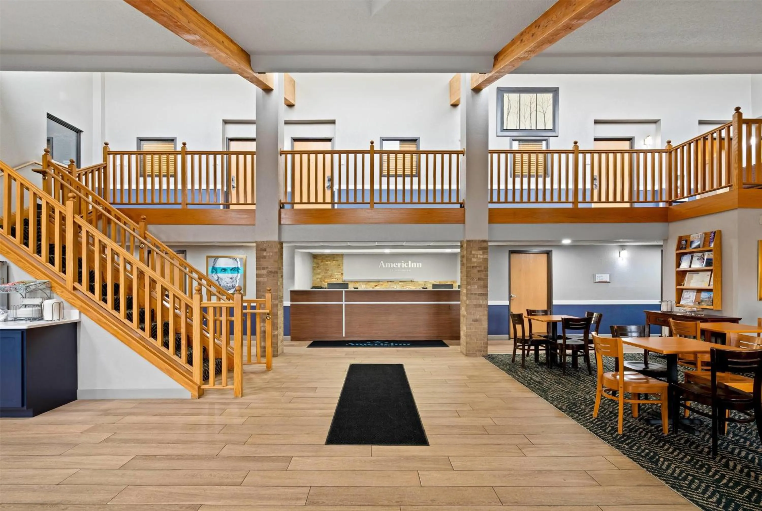 Lobby or reception in AmericInn by Wyndham Dickinson