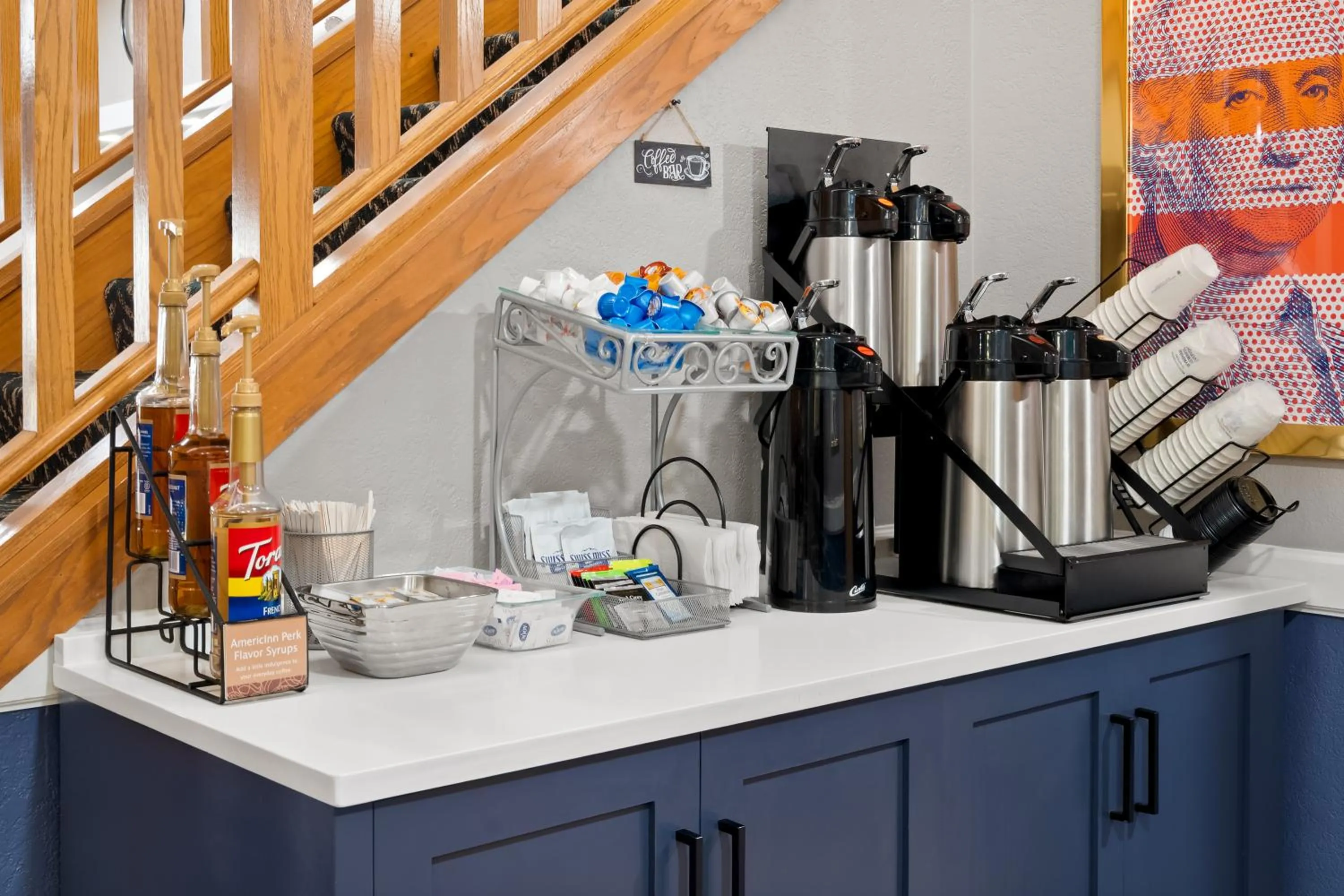 Coffee/tea facilities in AmericInn by Wyndham Dickinson