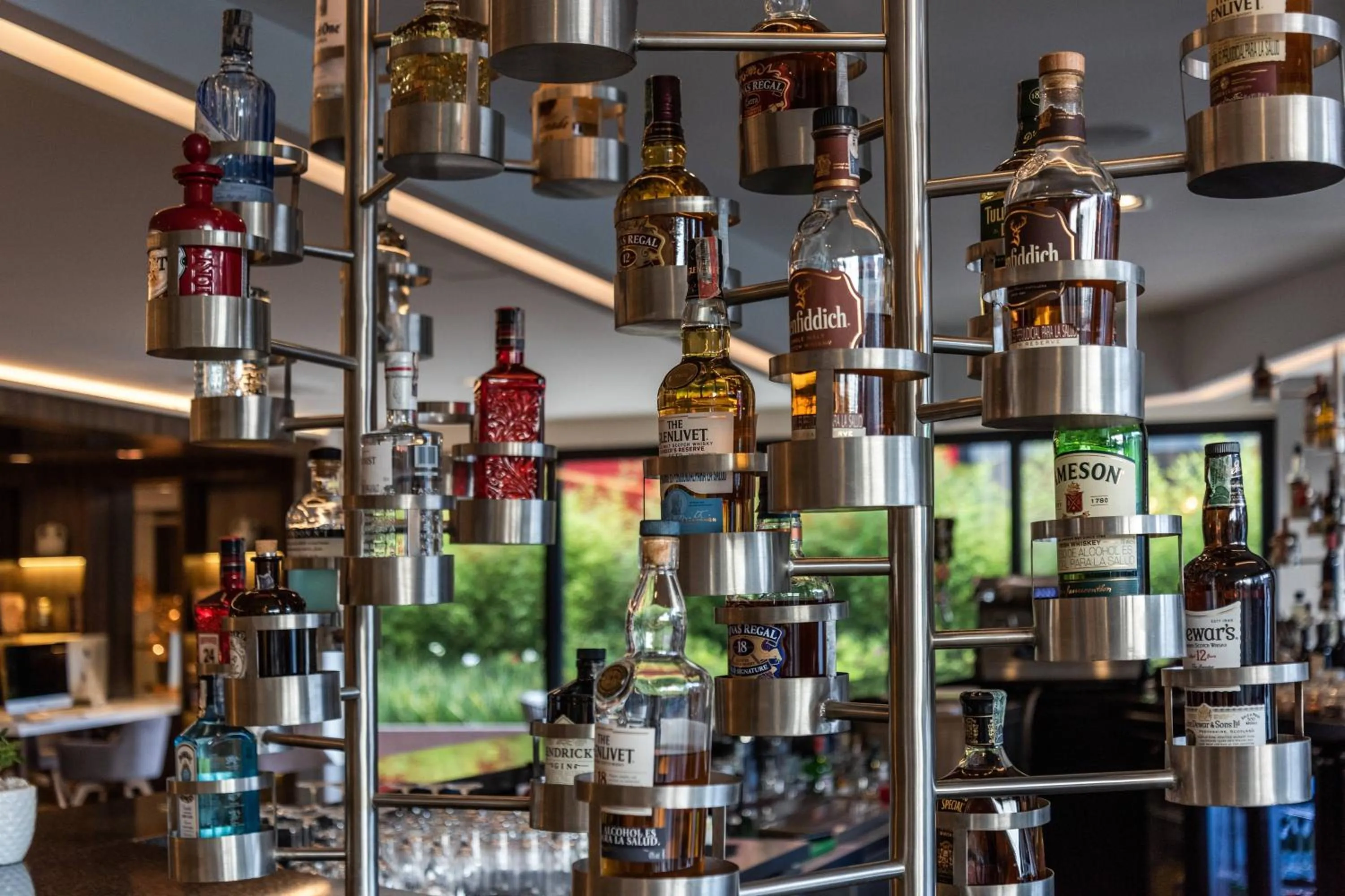 Lounge or bar in AC Hotel by Marriott Bogota Zona T