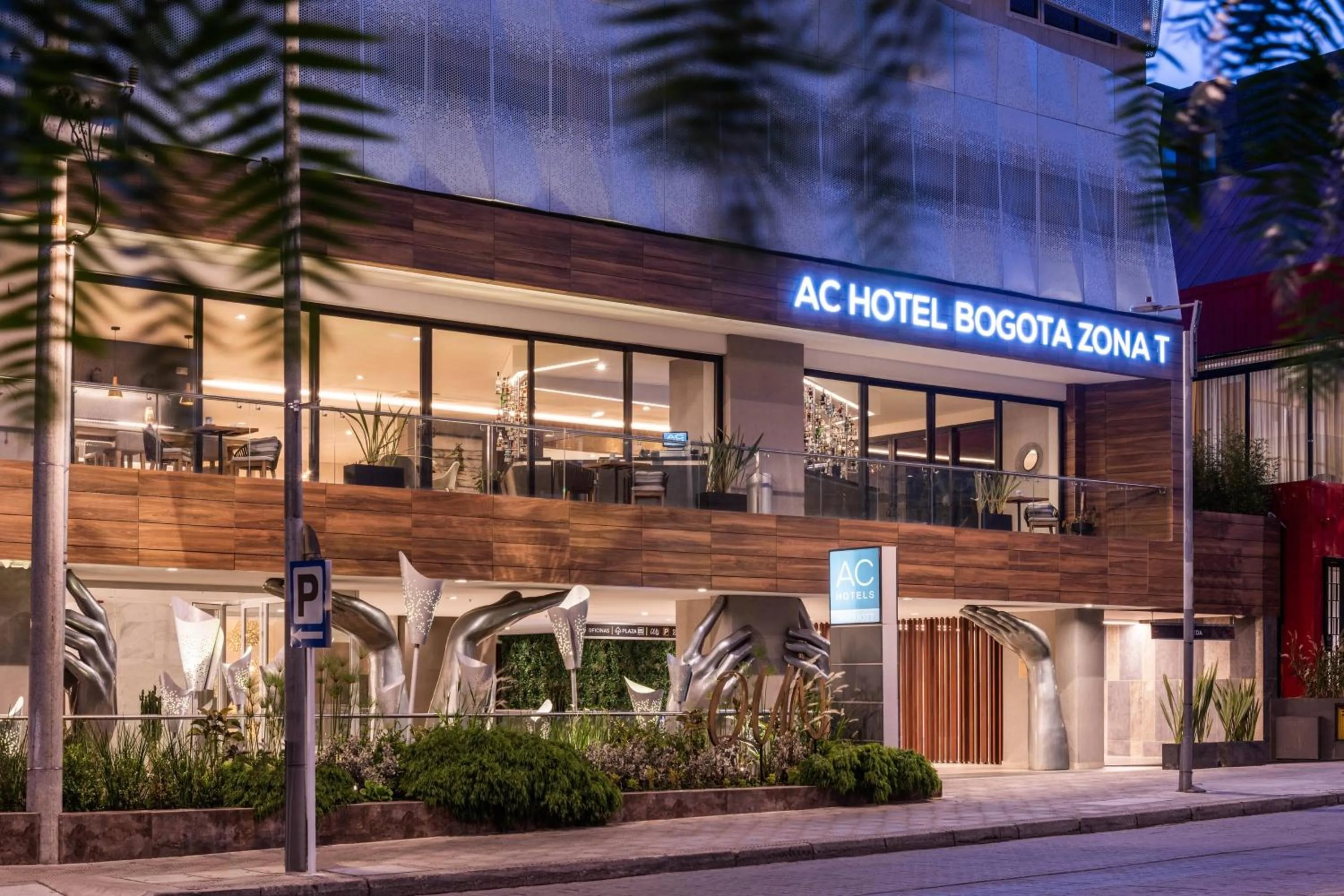 Property building in AC Hotel by Marriott Bogota Zona T