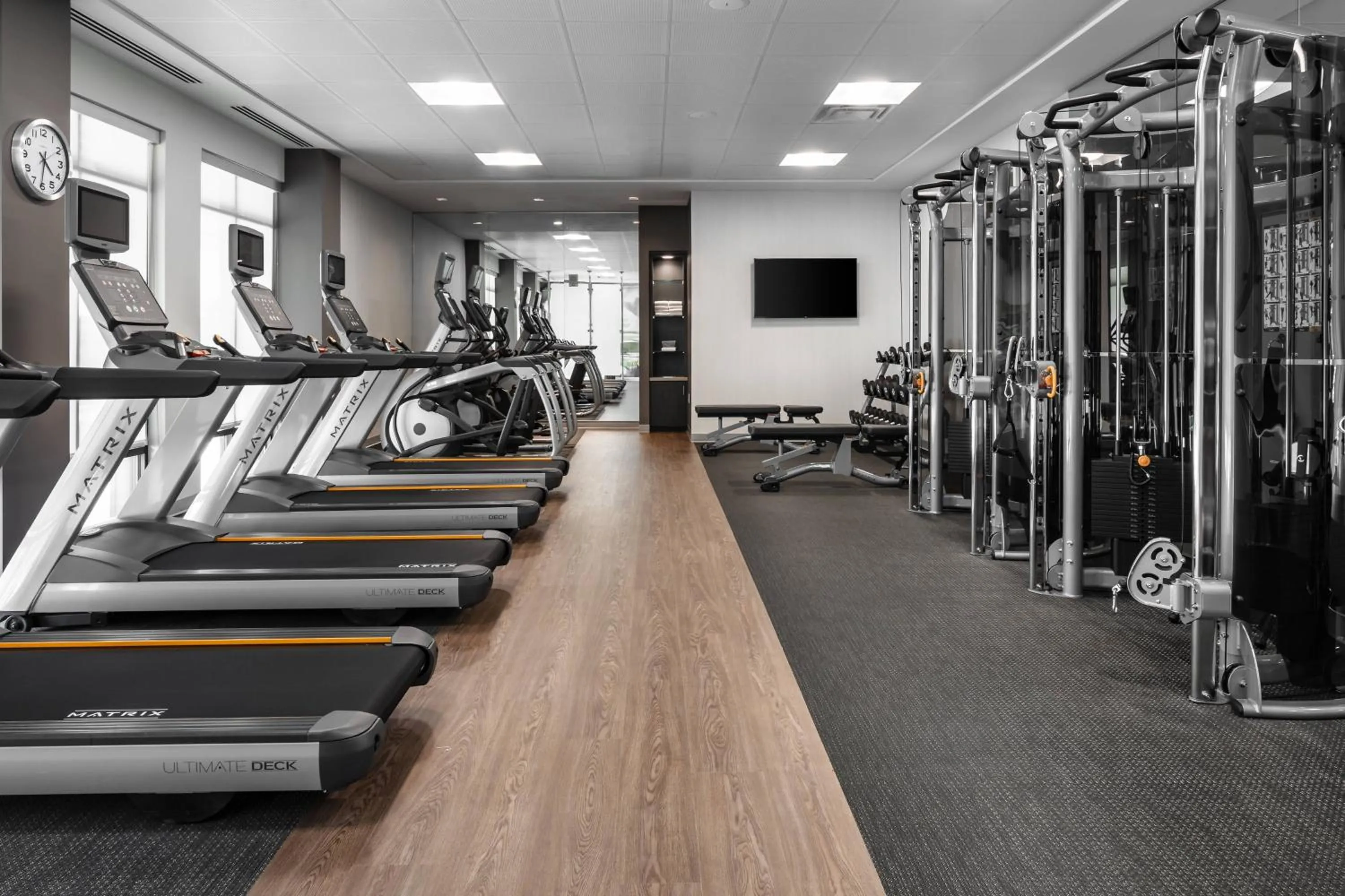Fitness centre/facilities in Courtyard Sioux City Downtown/Convention Center