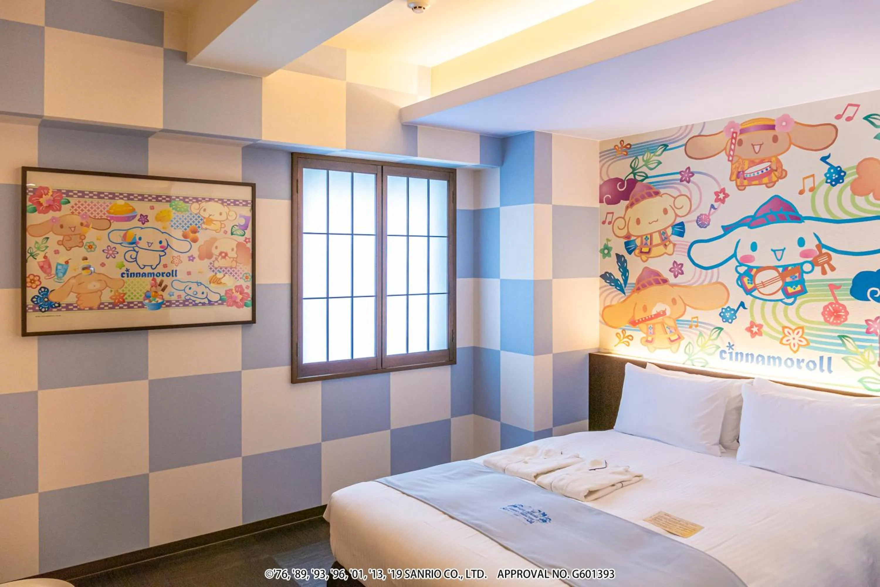 Photo of the whole room, Bed in HOTEL OKINAWA WITH SANRIO CHARACTERS