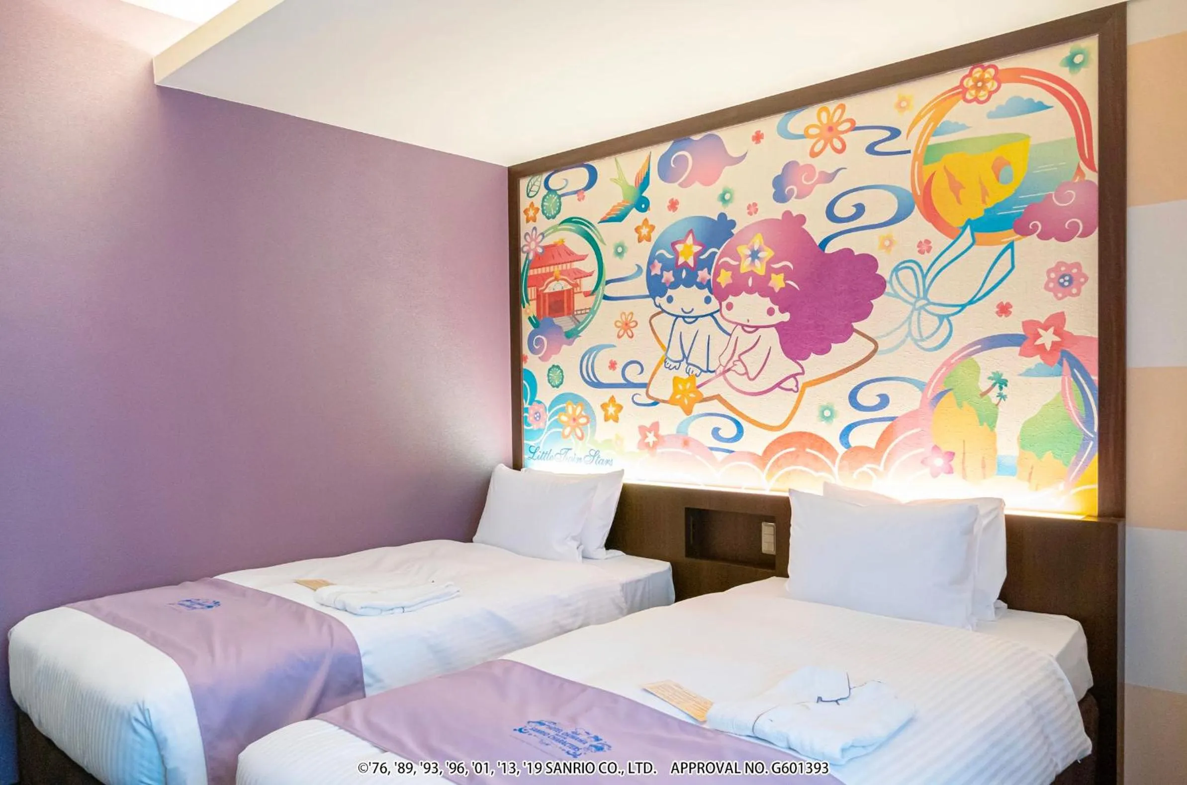 Photo of the whole room, Bed in HOTEL OKINAWA WITH SANRIO CHARACTERS