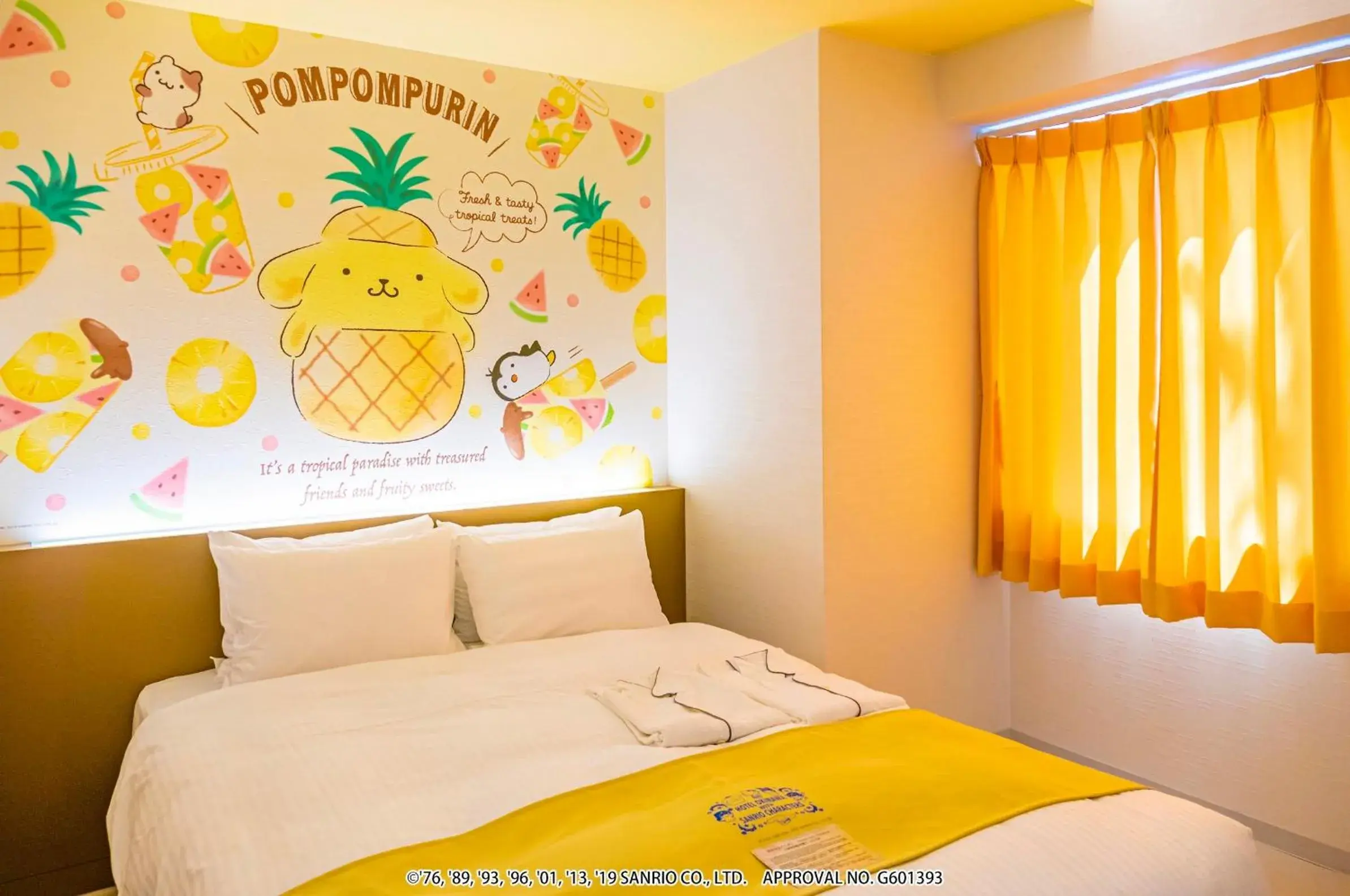 Pom Pom Purin - Characters Double Room in HOTEL OKINAWA WITH SANRIO CHARACTERS Pom Pom Purin - Characters Double Room in HOTEL OKINAWA WITH SANRIO CHARACTERS