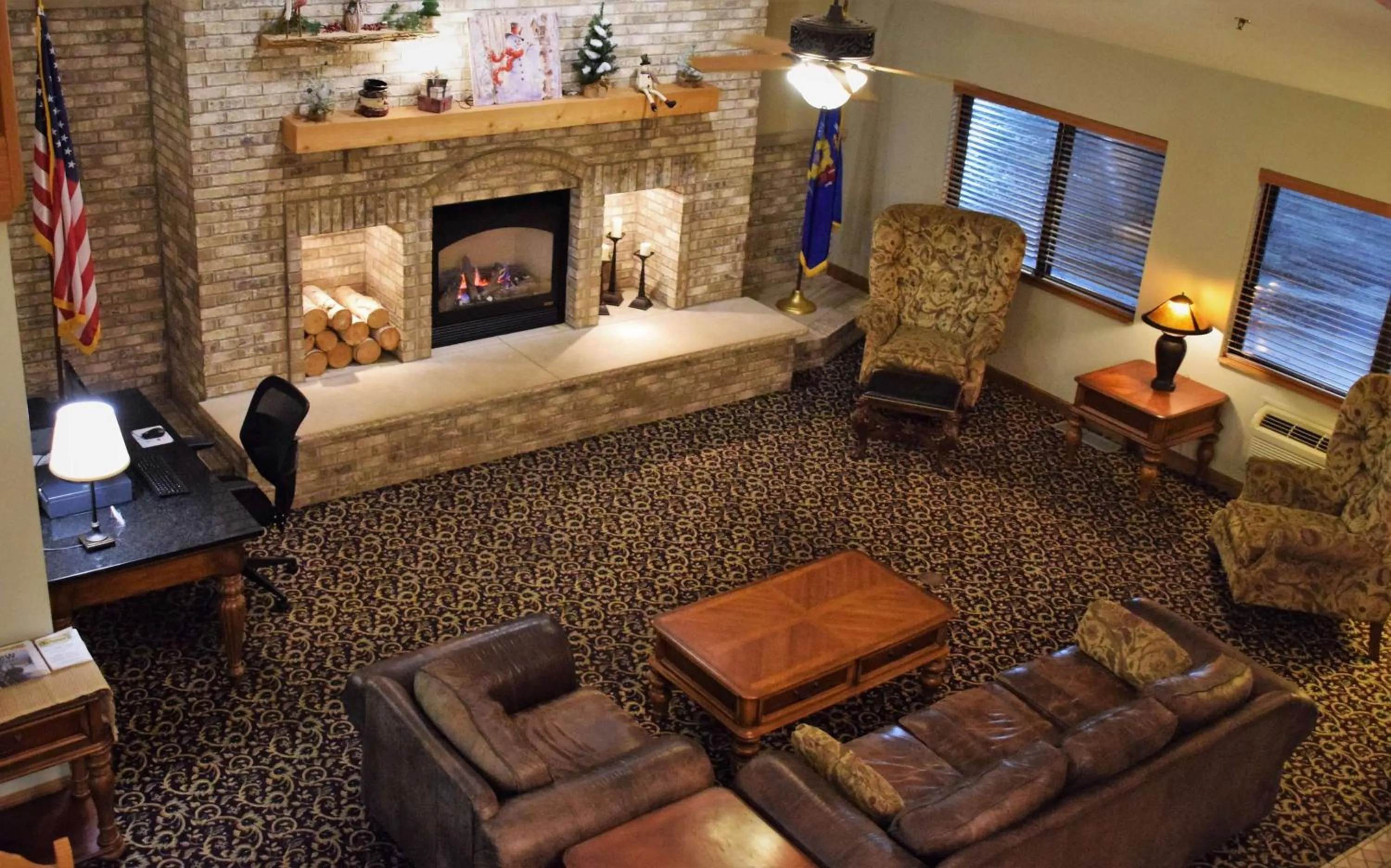 Lobby or reception in AmericInn by Wyndham Merrill