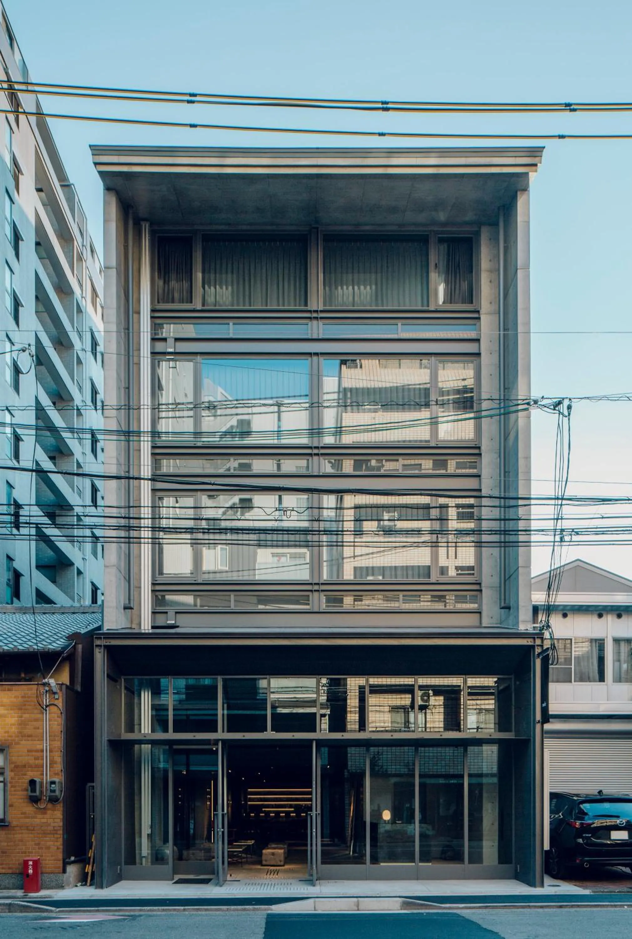 Facade/entrance in node hotel