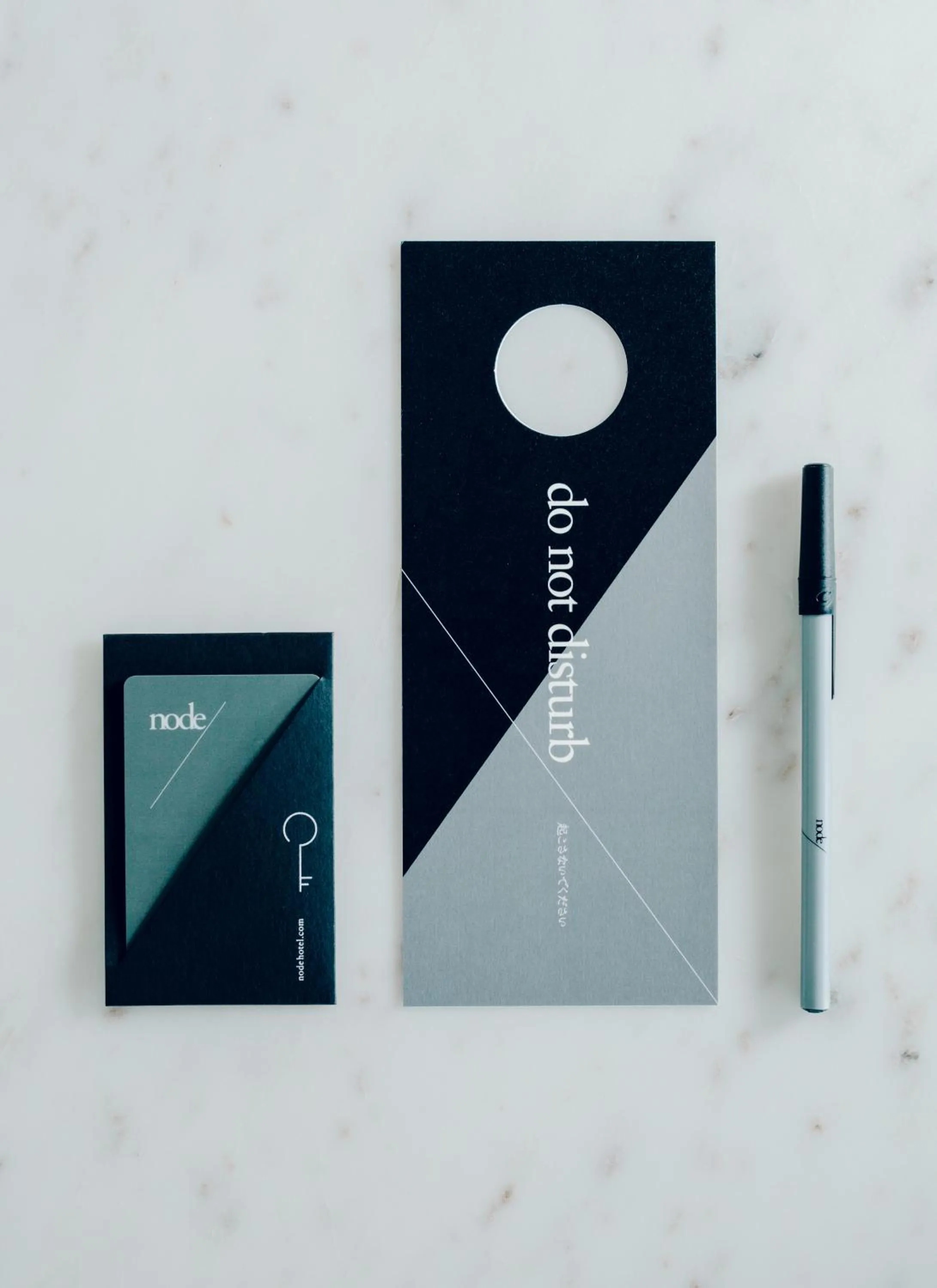 Decorative detail in node hotel