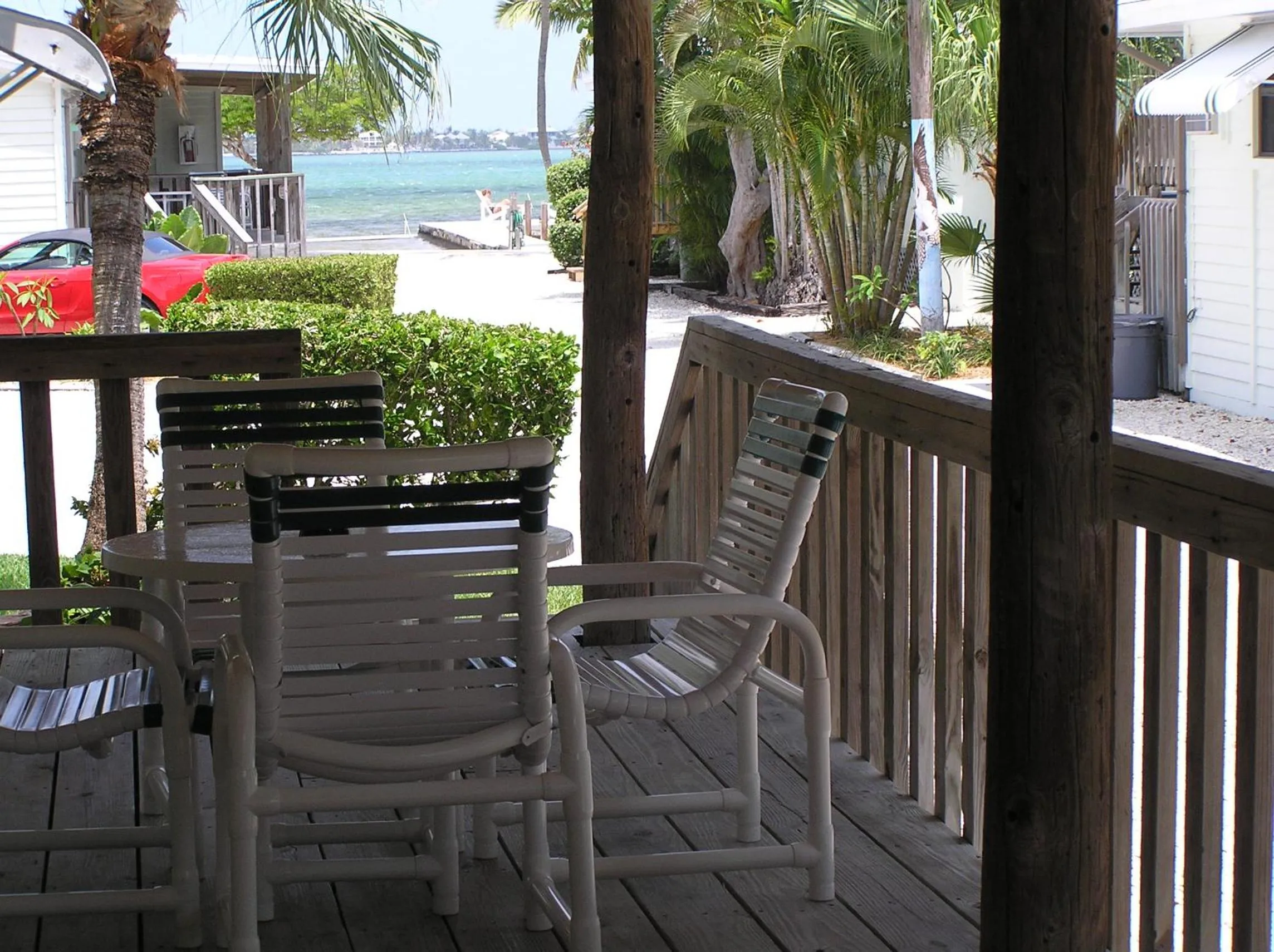 Patio in Parmer's Resort