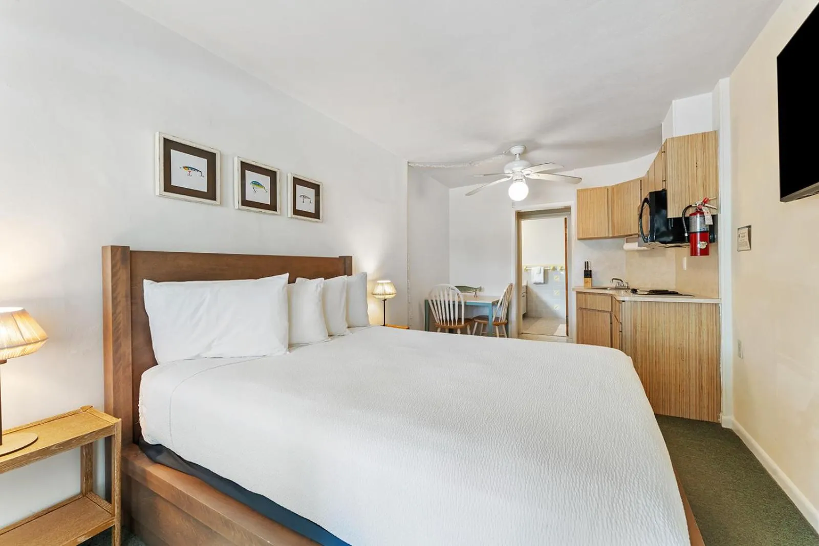 Bed in Parmer's Resort