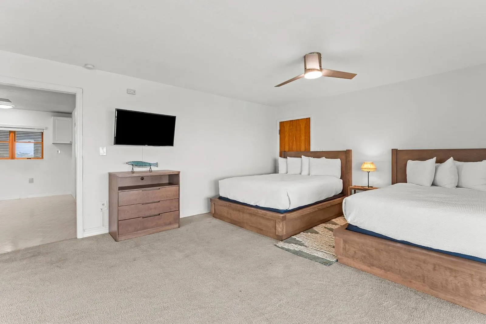 Bed in Parmer's Resort