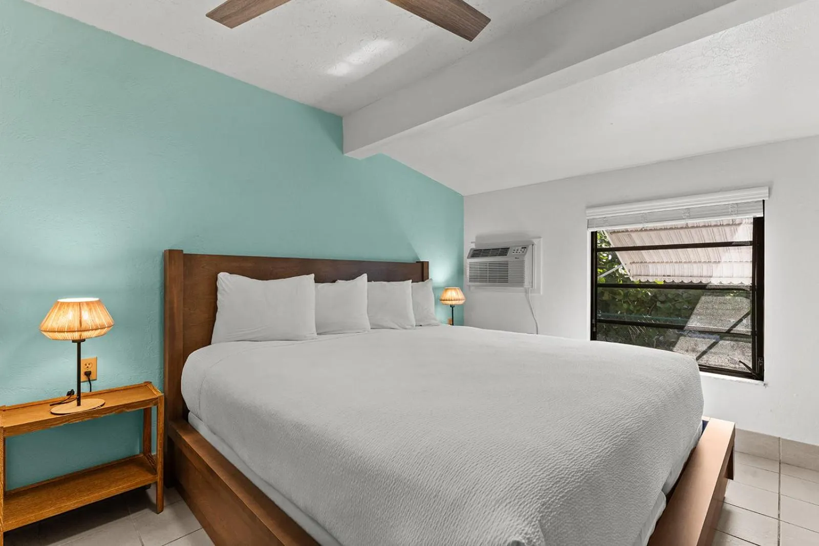 Bed in Parmer's Resort