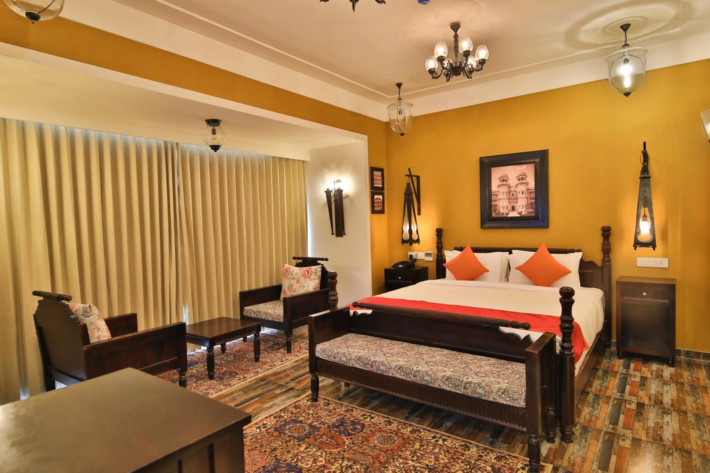 Photo of the whole room, Bed in Sayaji Rajkot