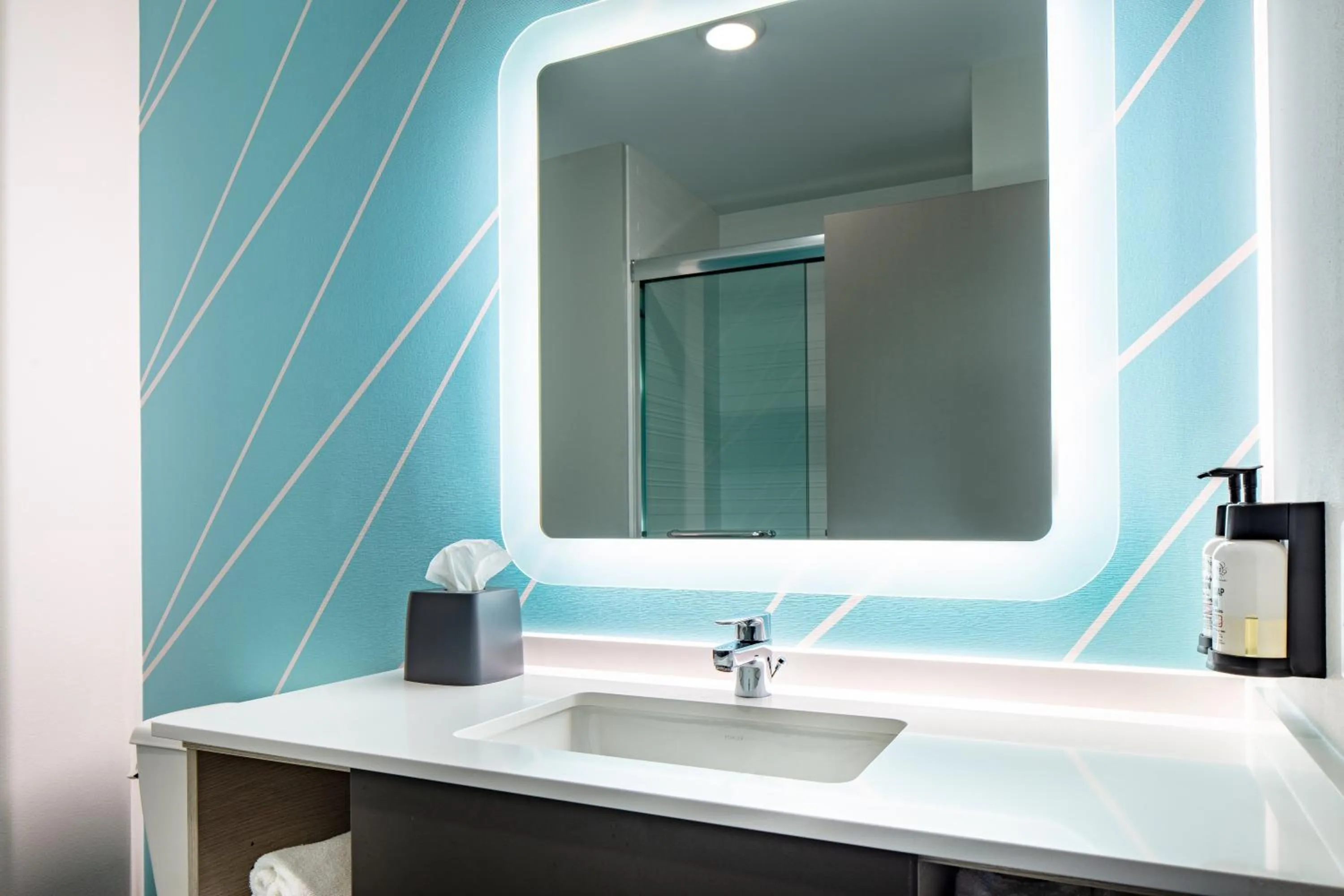 Bathroom in avid hotels - Madison - Monona by IHG