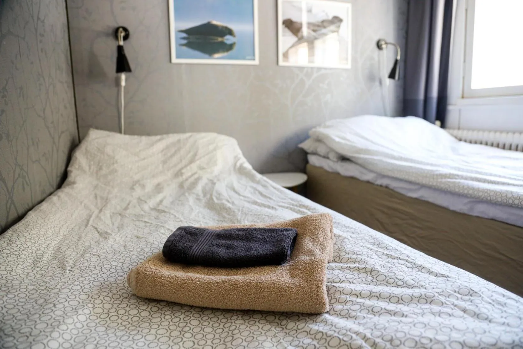 Bed in Wanhan Aseman Majatalo