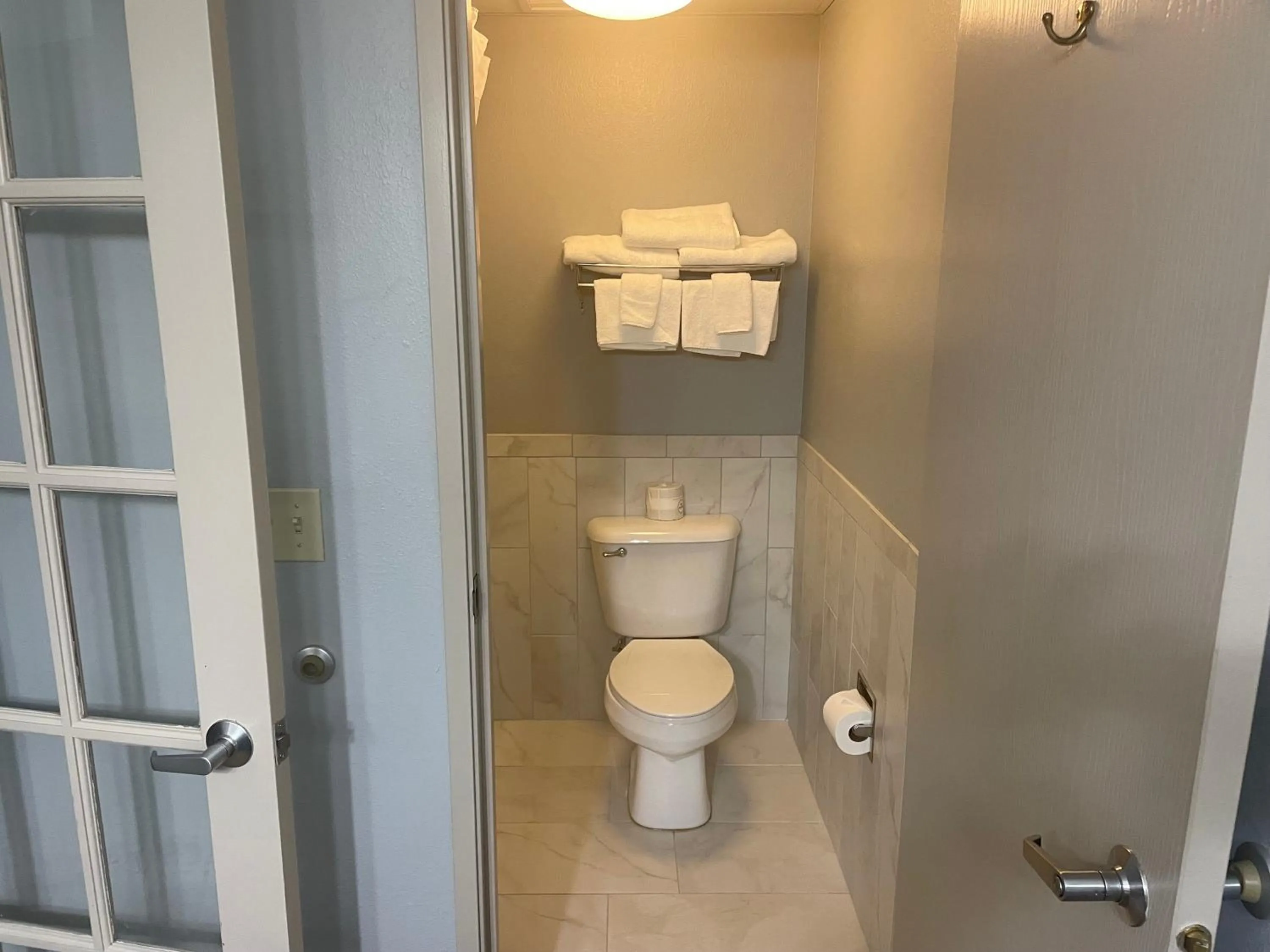 Bathroom in AmericInn by Wyndham Hartford WI